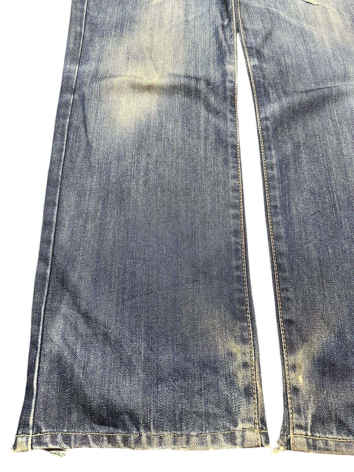 Edwin Vintage Distressed Edwin 403 Faded Wash Loose Baggy Style Size US 33 - 8 Thumbnail