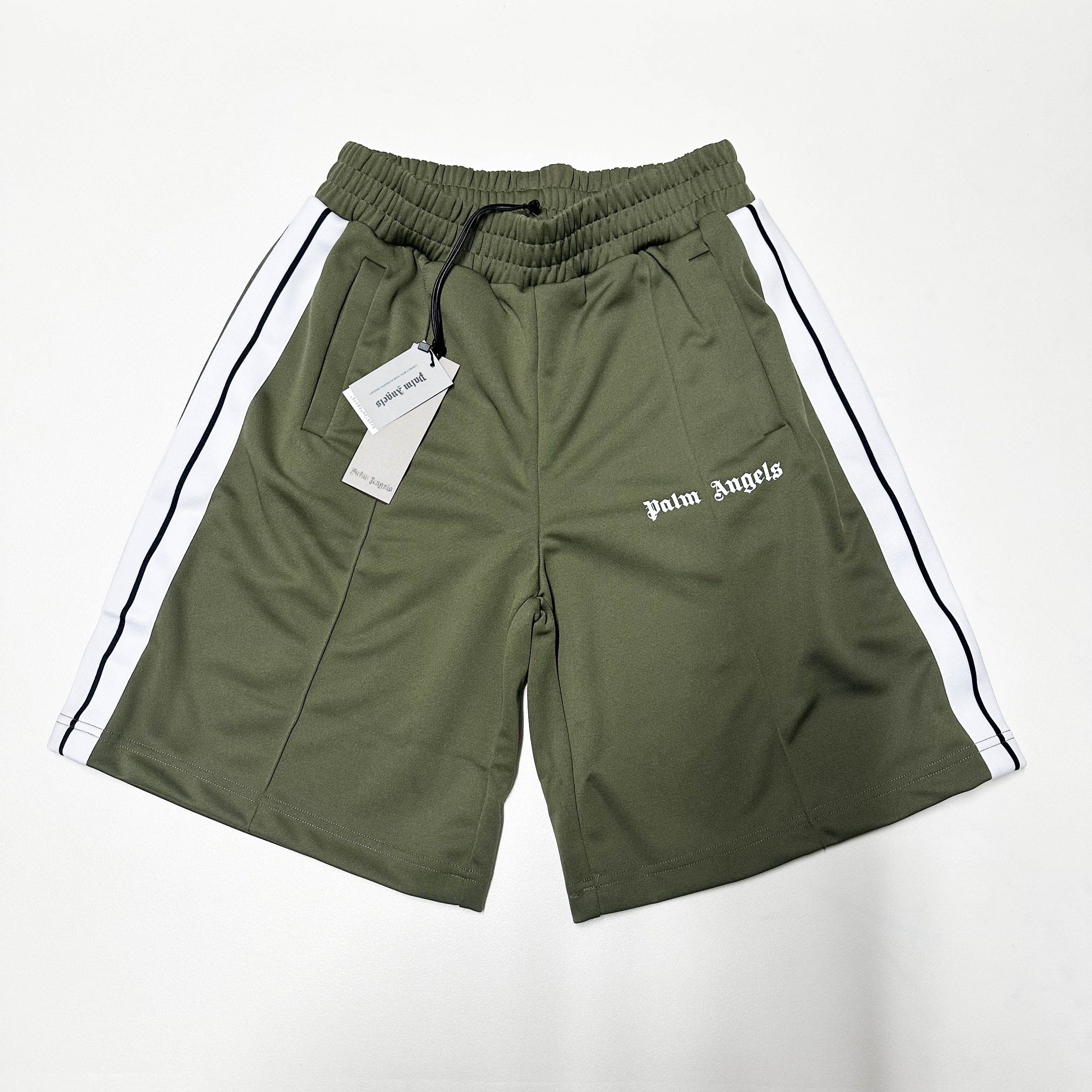 Palm Angels Palm Angels Track mens shorts size L Large green w 33 34 Size US 34 / EU 50 - 1 Thumbnail