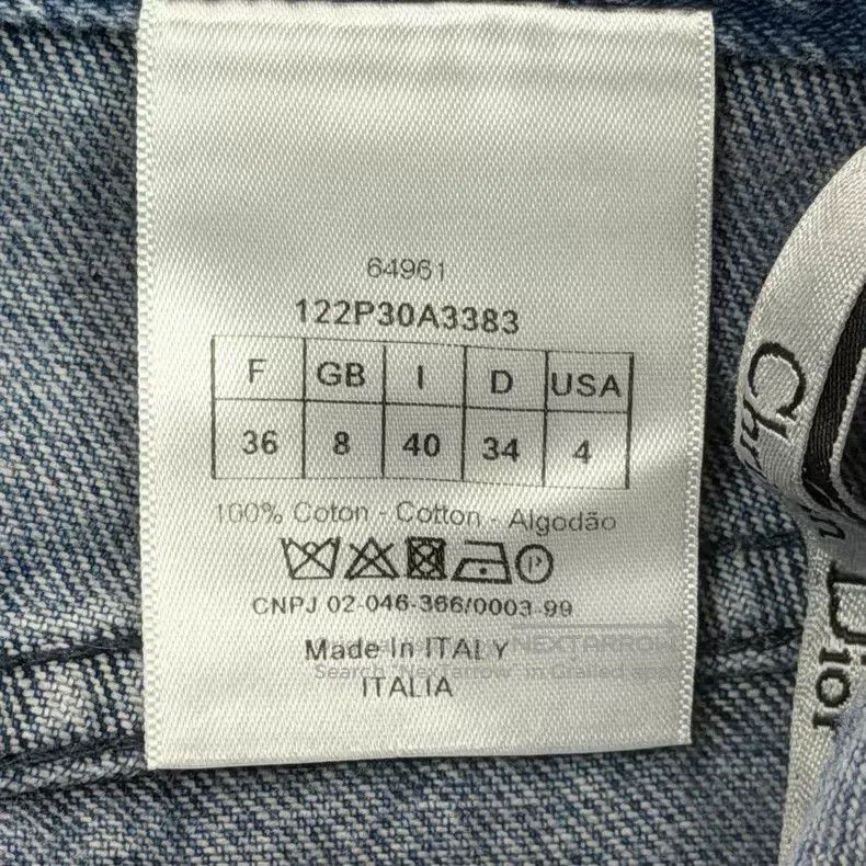 Dior Dior Blue pocket jeans Size 24" / US 00 / IT 34 - 6 Thumbnail