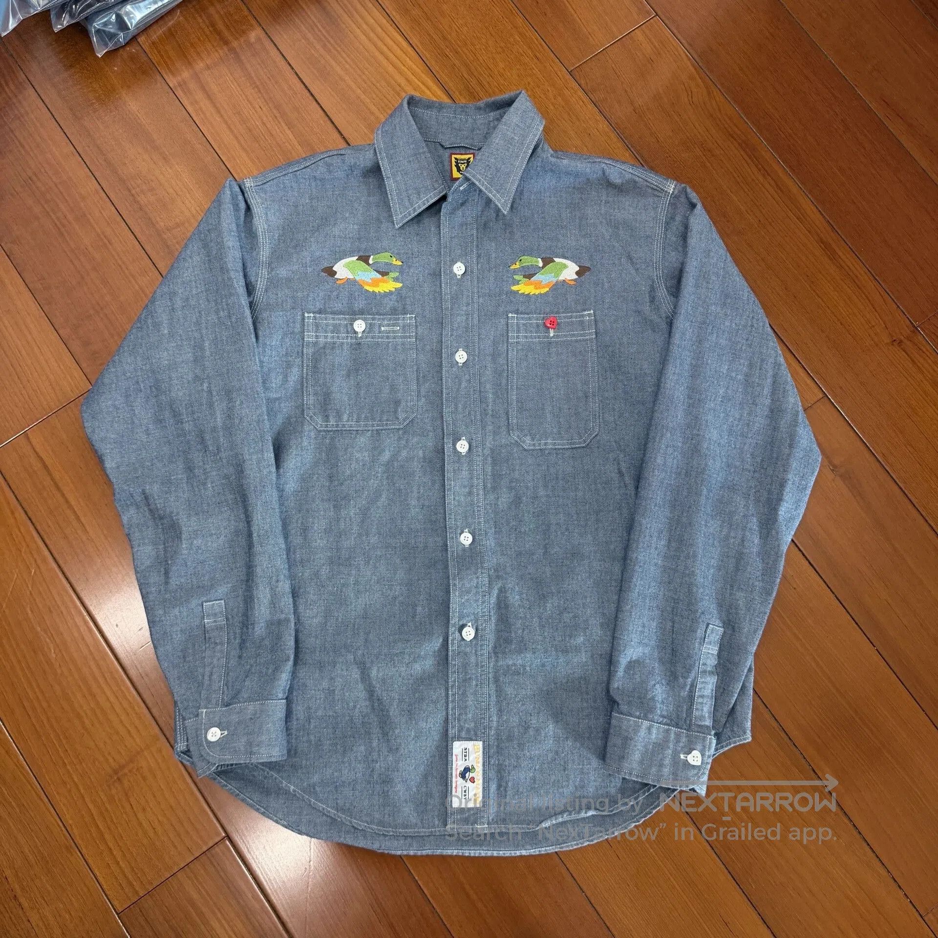 Human Made Human Made Flying Duck Double Pocket Shirt Jacket. Size US M / EU 48-50 / 2 - 2 Thumbnail