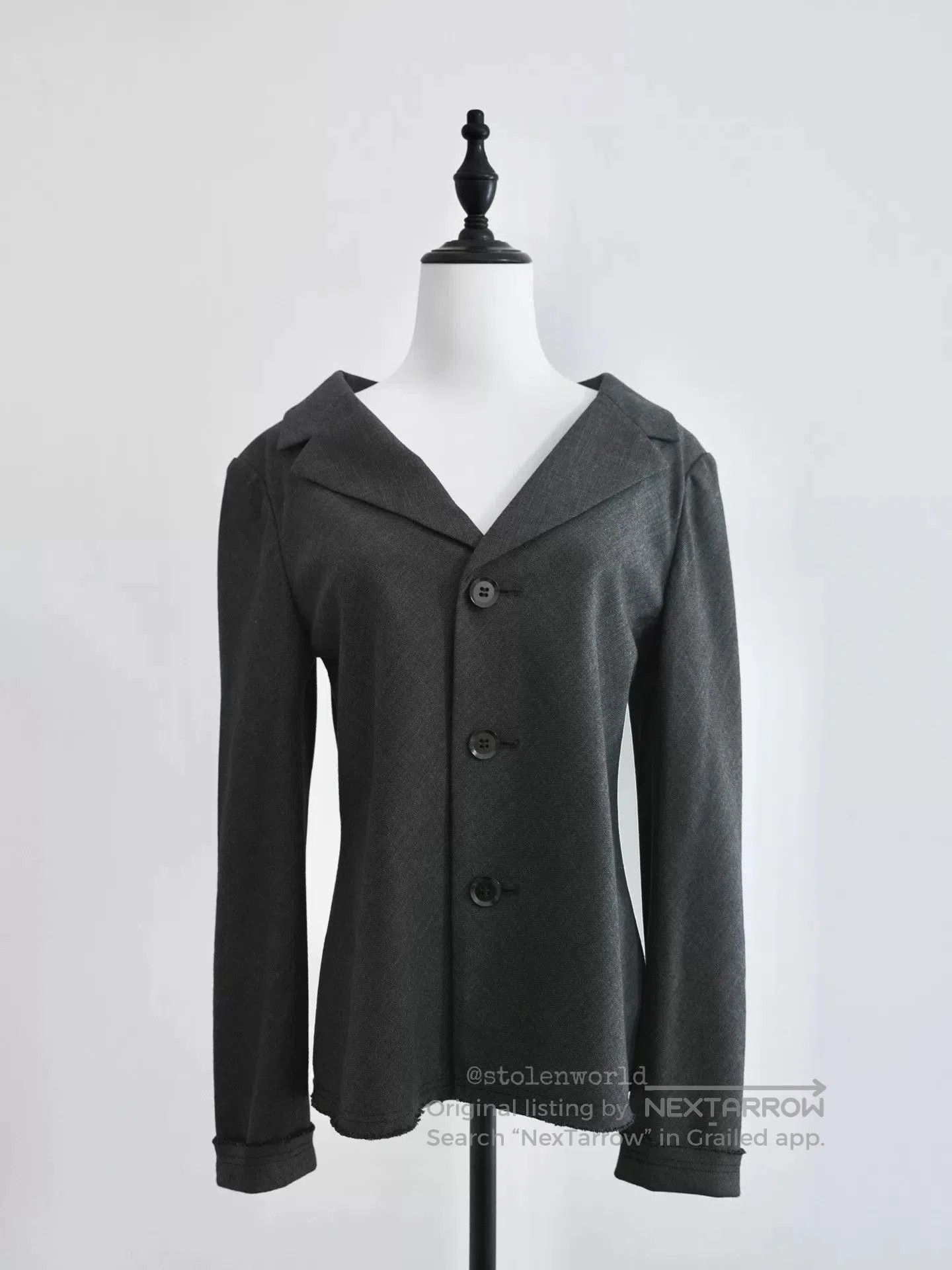 Yohji Yamamoto yohji yamamoto noir tailored blazer. Size S / US 4 / IT 40 - 1 Thumbnail