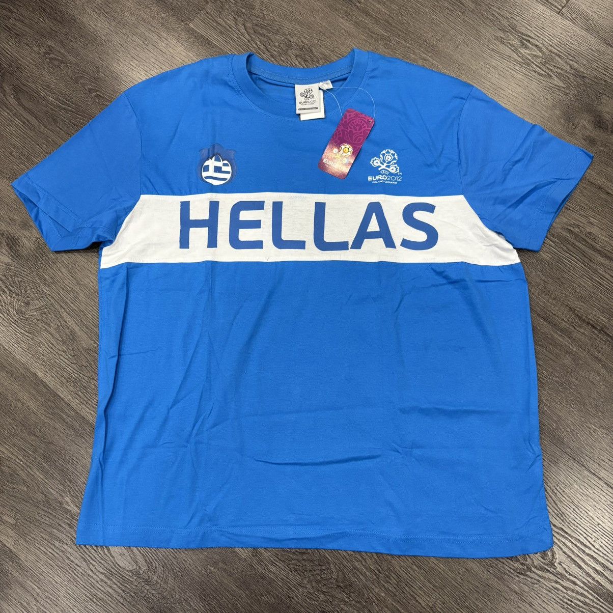 UEFA Greece Official Euro 2012 Shirt WITH TAG, Men’s Larg Size US L / EU 52-54 / 3 - 1 Thumbnail