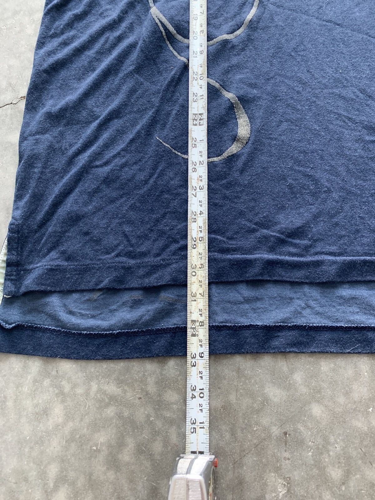 Vintage Vintage Y2K Indigo Red Peace Motif Polo Size US XXL / EU 58 / 5 - 5 Thumbnail