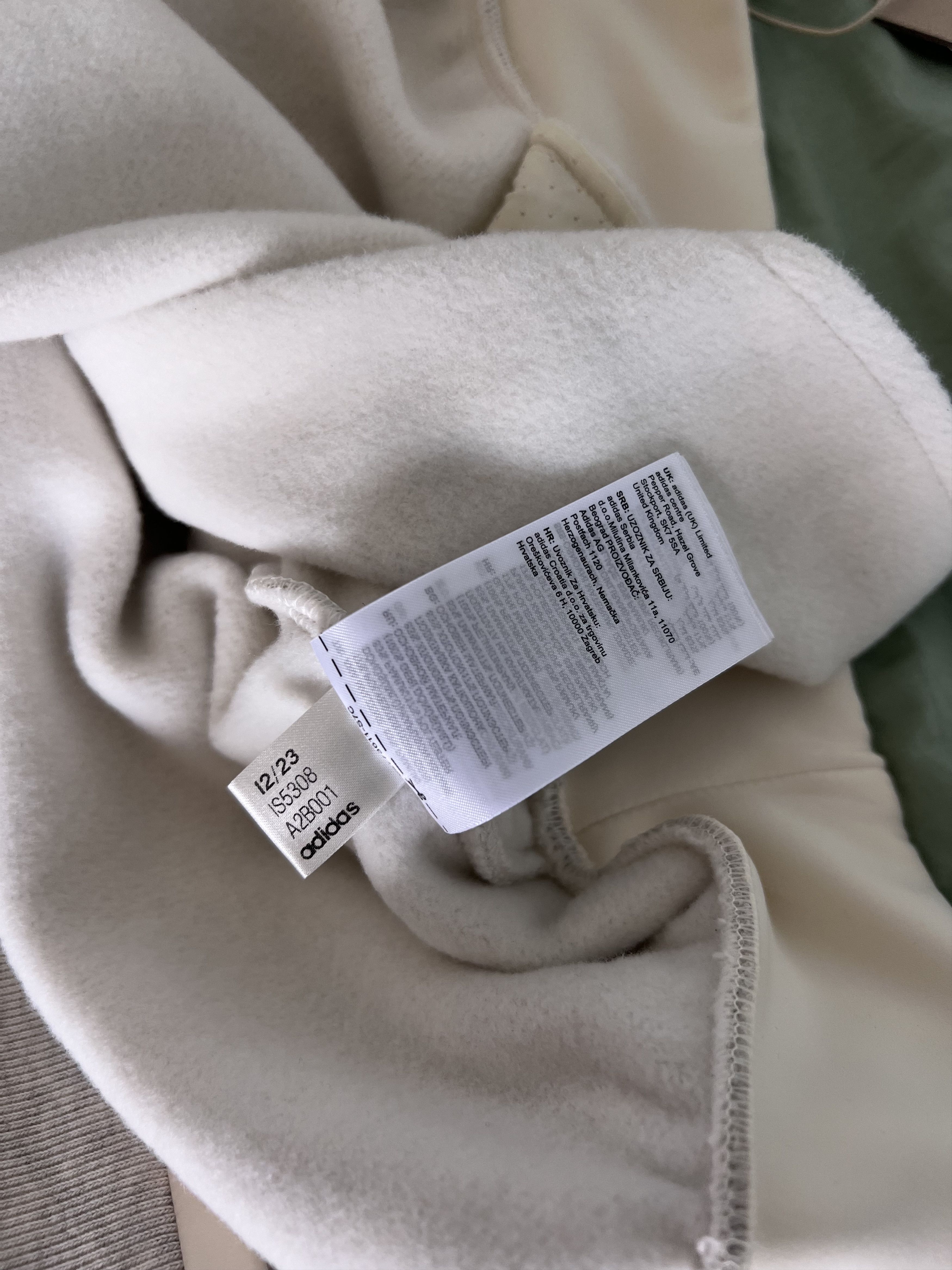 Adidas × Fear of God Adidas Fear of God Athletics Heather Hoodie in Oatmeal Size US L / EU 52-54 / 3 - 11 Thumbnail