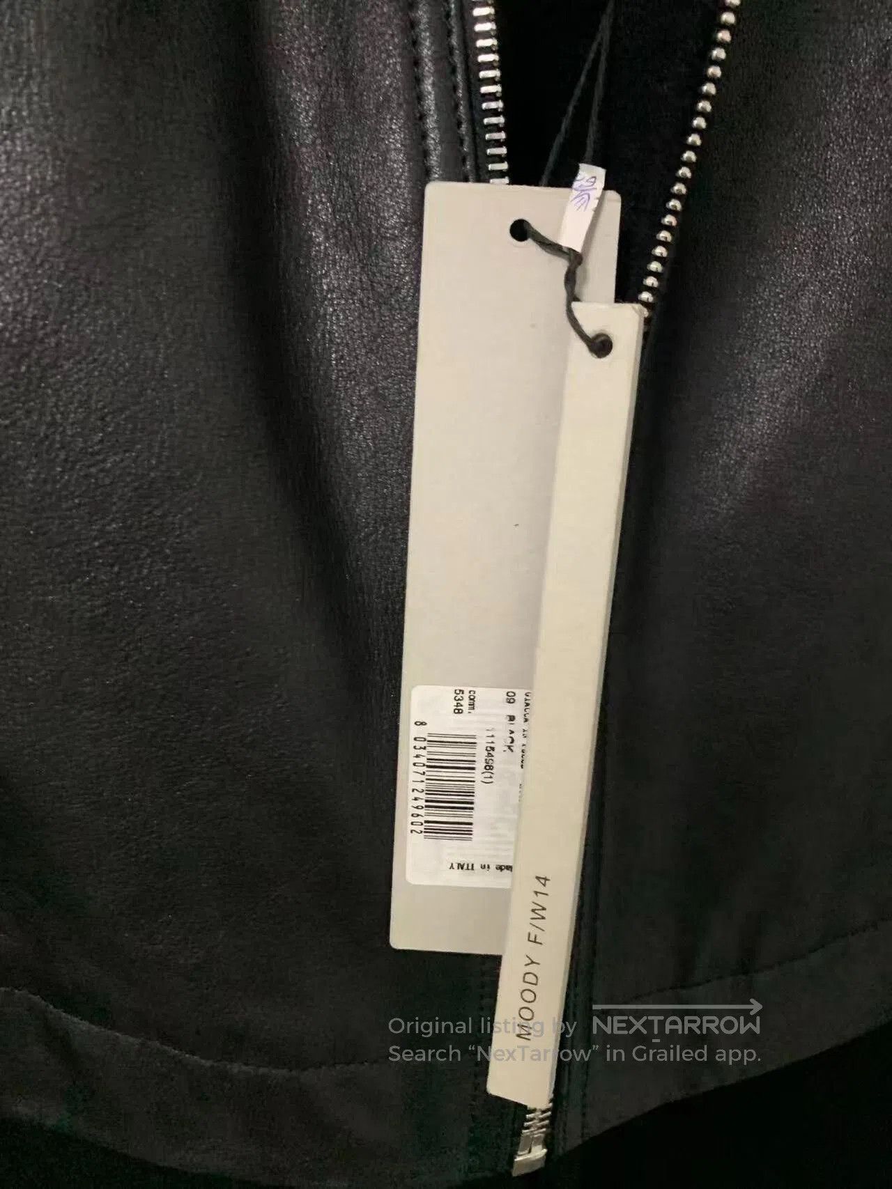 Rick Owens Rick Owens Leather and Fur Jacket. Size US M / EU 48-50 / 2 - 8 Thumbnail