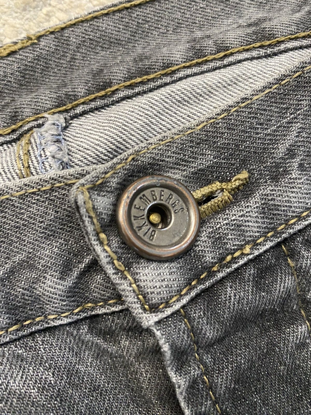 Dirk Bikkembergs Stonewash Bootcut Denim Size US 33 - 4 Thumbnail