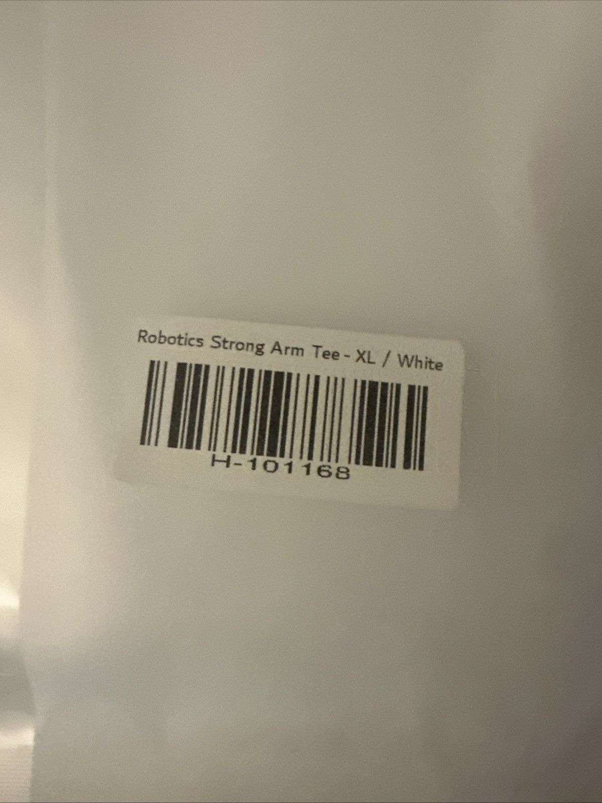HIDDEN Hidden NY Robotics Strong Arm Tee White XL Made in USA Size US XL / EU 56 / 4 - 8 Thumbnail