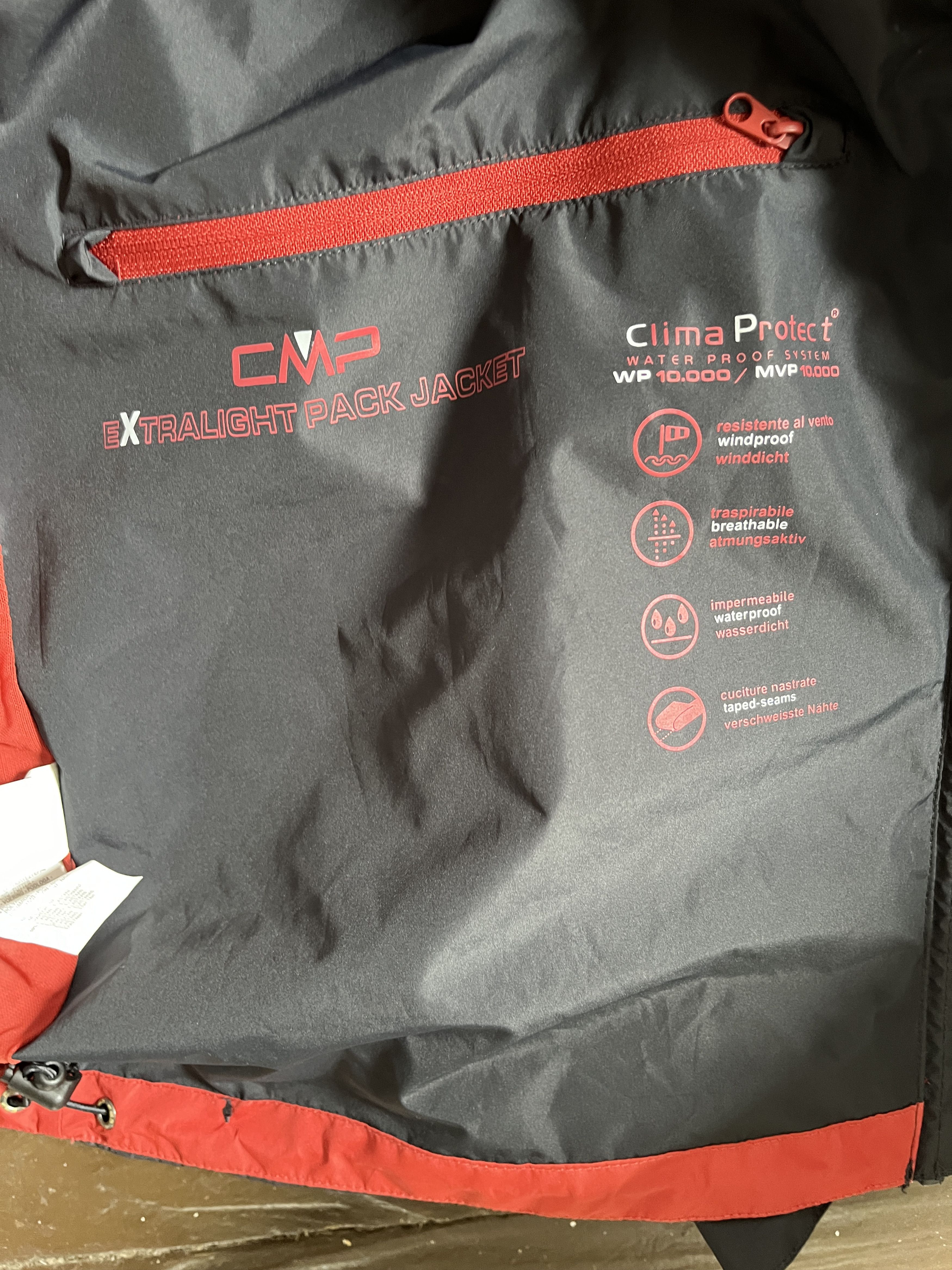 Other French Alps Rain Jacket - CMP Extralight Packjacket Size US M / EU 48-50 / 2 - 3 Thumbnail