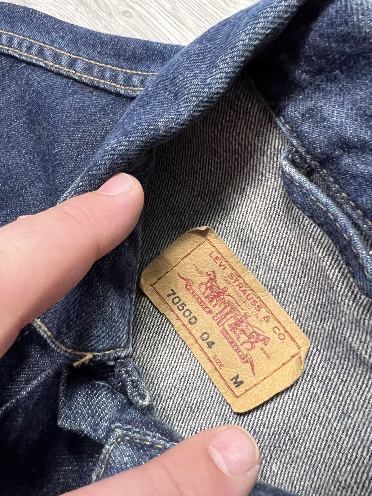 Levi's × Levi's Vintage Clothing × Vintage Vintage Levis Women’s Denim Jacket Jeans Size M Size M / US 6-8 / IT 42-44 - 7 Thumbnail