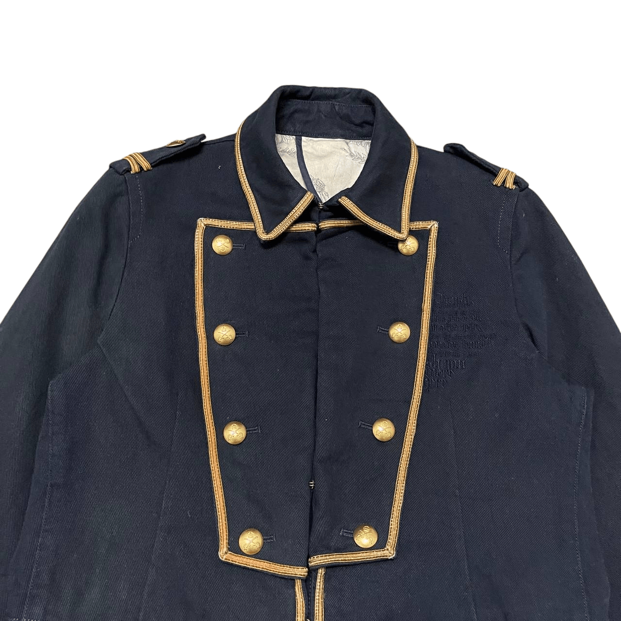 Japanese Brand Vintage Rico Gold Button Jacket Made in Japan Size US S / EU 44-46 / 1 - 2 Thumbnail