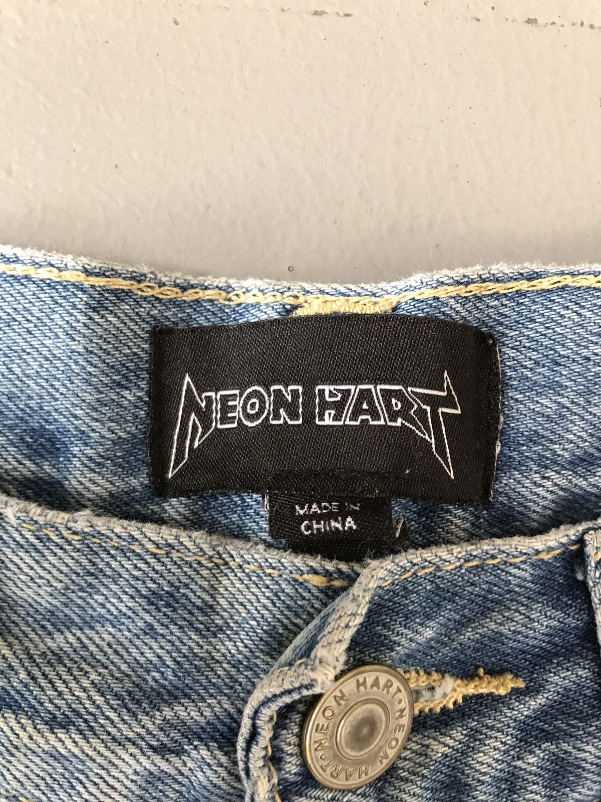 Vintage Neon Hart Carpenter Denim Size US 30 / EU 46 - 6 Thumbnail