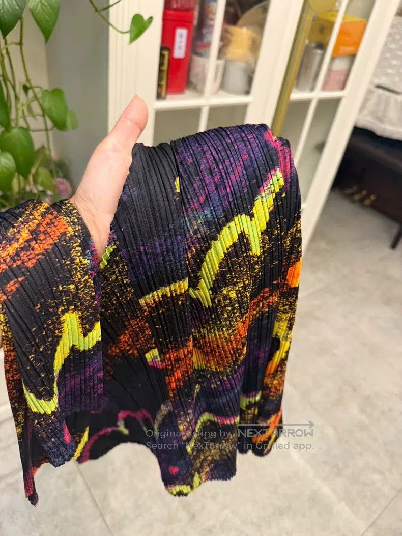 Issey Miyake Issey Miyake Firework Print Top Size L / US 10 / IT 46 - 7 Thumbnail