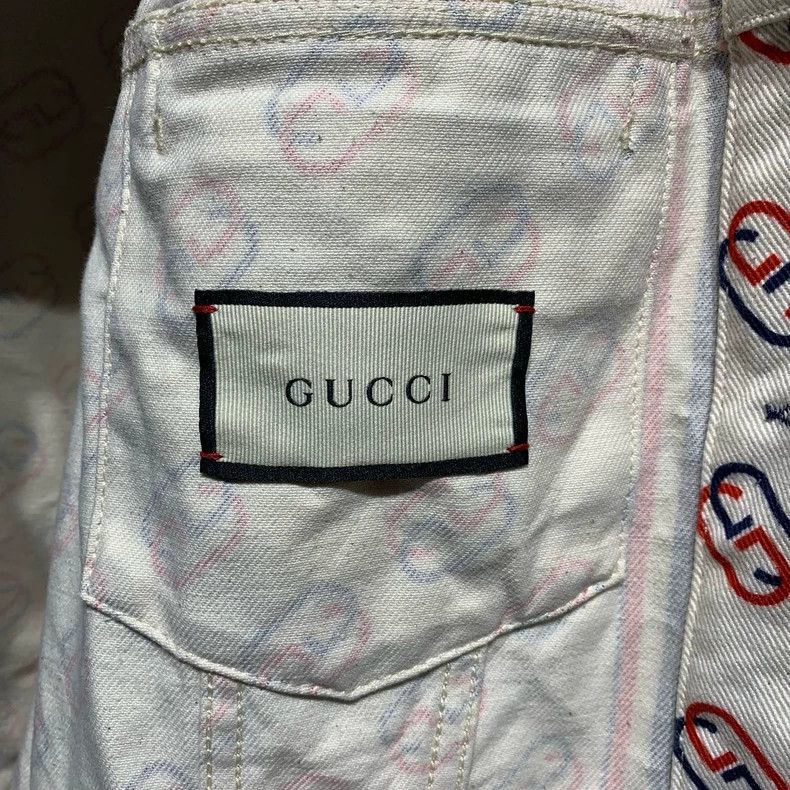 Gucci Gucci Gucci buckle double G full print jacket 2501-Nextarr Size US S / EU 44-46 / 1 - 3 Thumbnail