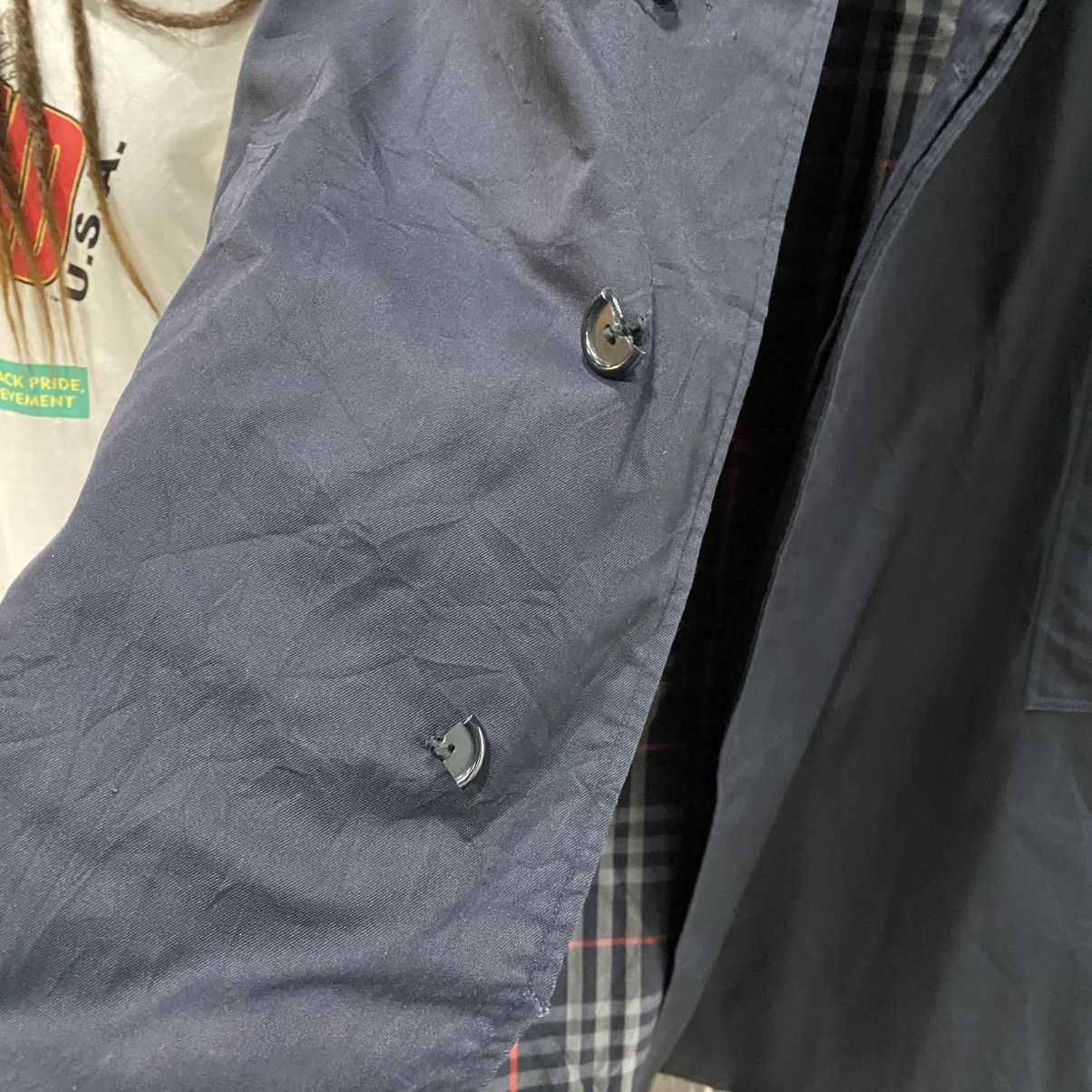 Burberry Burberry London NovaCheck Trench Coat Jacket Made In England Size US L / EU 52-54 / 3 - 11 Thumbnail