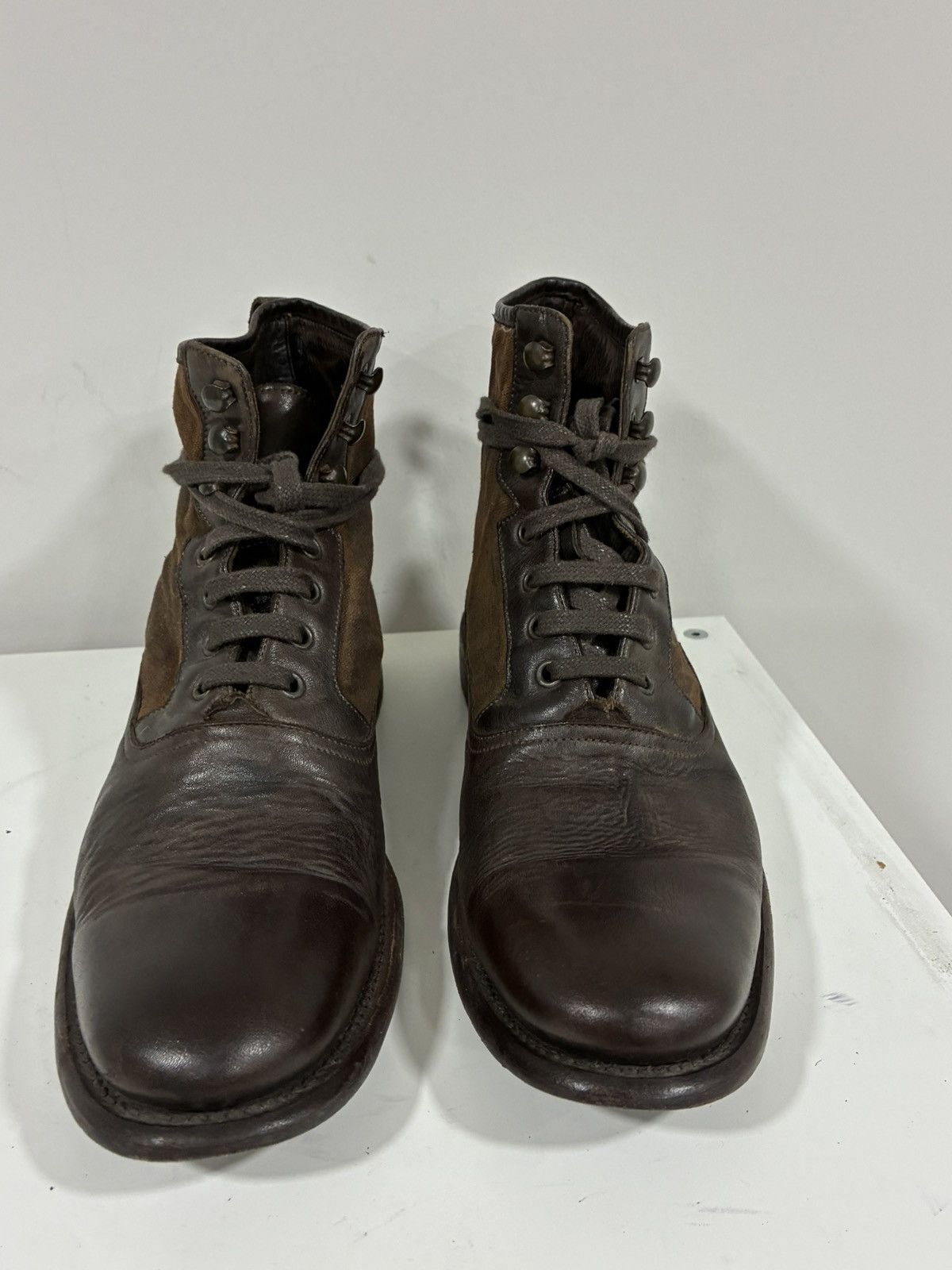John Varvatos Limited Edition Lace-Up Bowery Spectator Boot 9 EU 42 Size US 9 / EU 42 - 8 Thumbnail