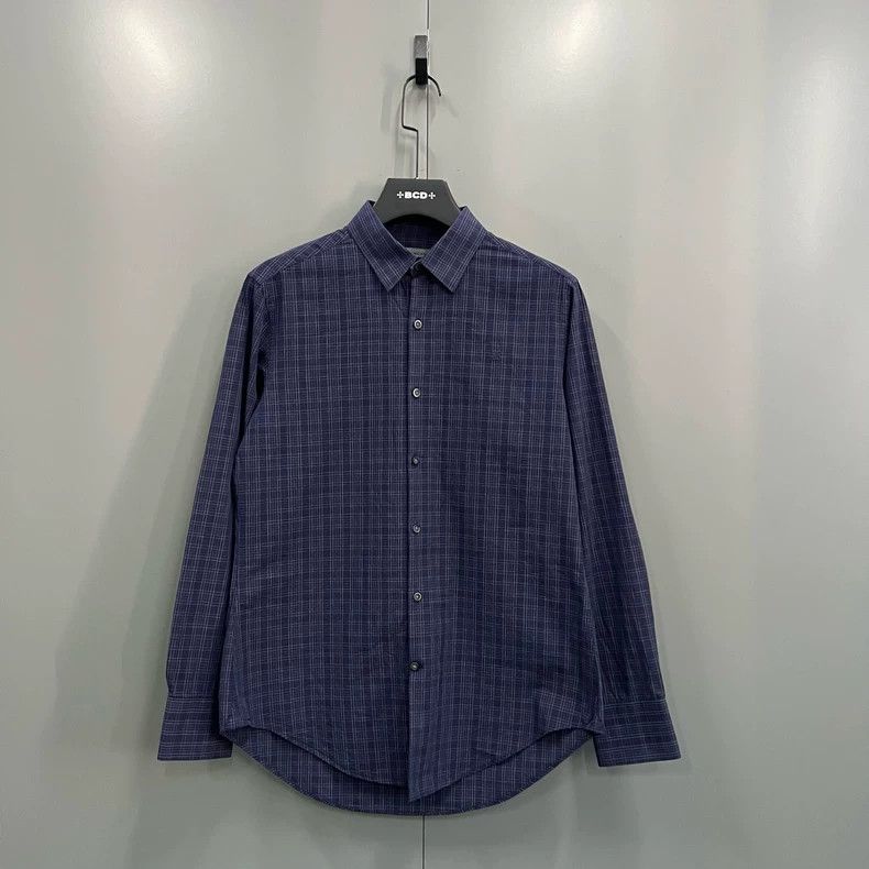 Givenchy Givenchy Plaid Embroidery Logo Shirt Size US XS / EU 42 / 0 - 1 Thumbnail