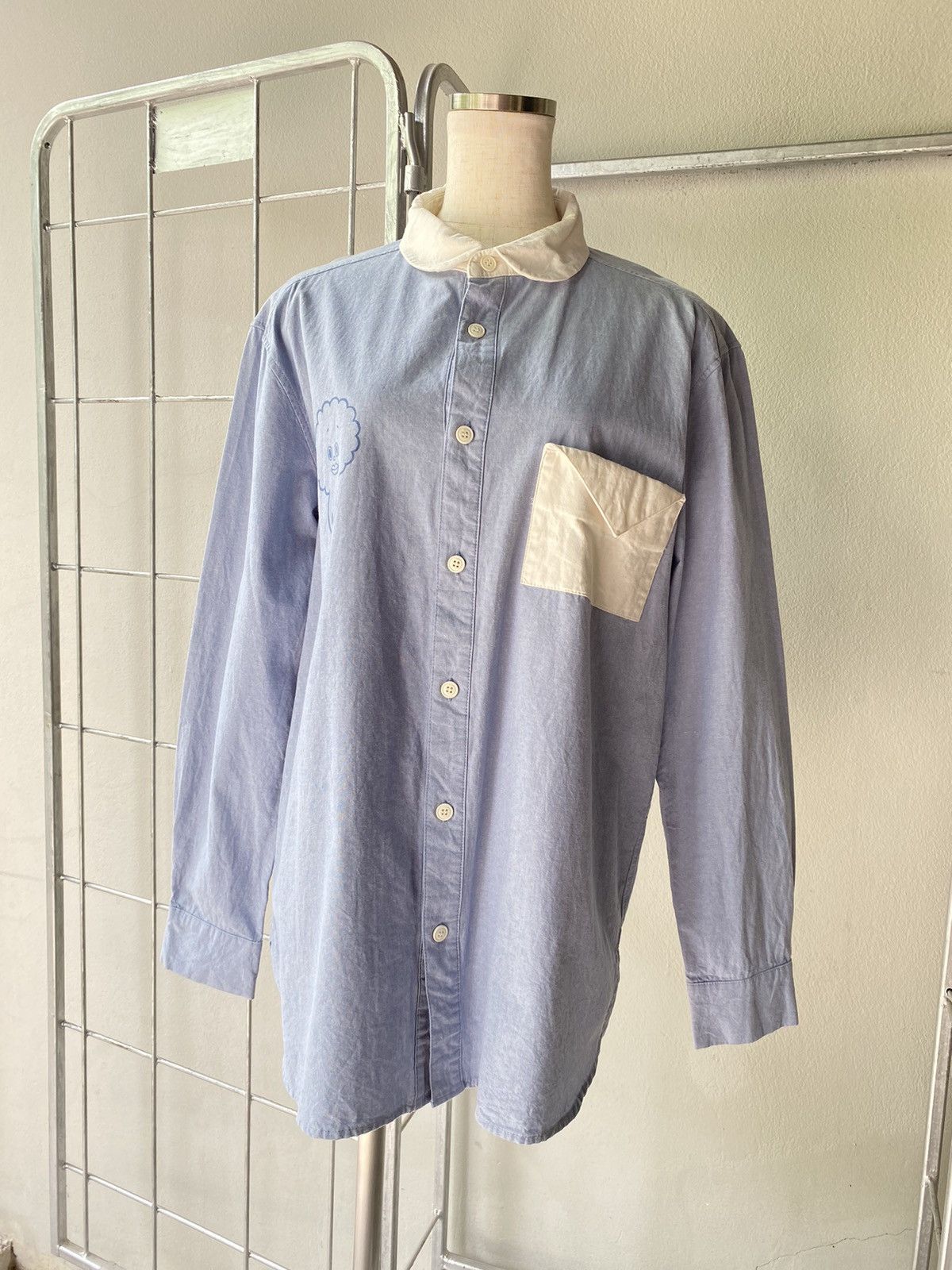 Ne-Net Né-net Light Envelope Pocket Blue Shirt Size US L / EU 52-54 / 3 - 16 Thumbnail