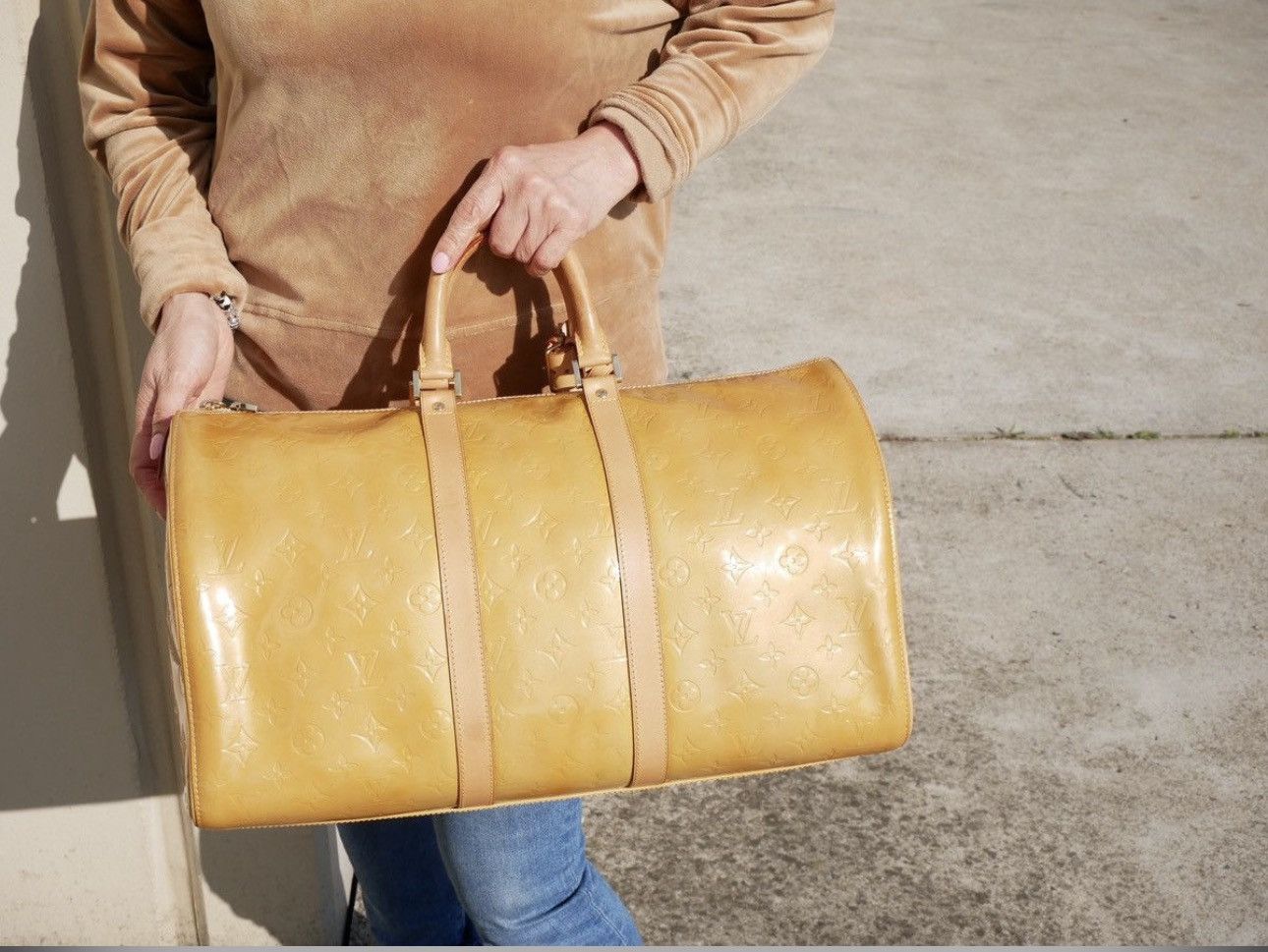 Louis Vuitton Louis Vuitton Sun Vernis Keepall 45 Size ONE SIZE - 18 Thumbnail