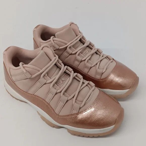 Jordan Brand Jordan Women's 11 Retro Low 'Rose Gold' - US9 Size US 9 / IT 39 - 3 Thumbnail