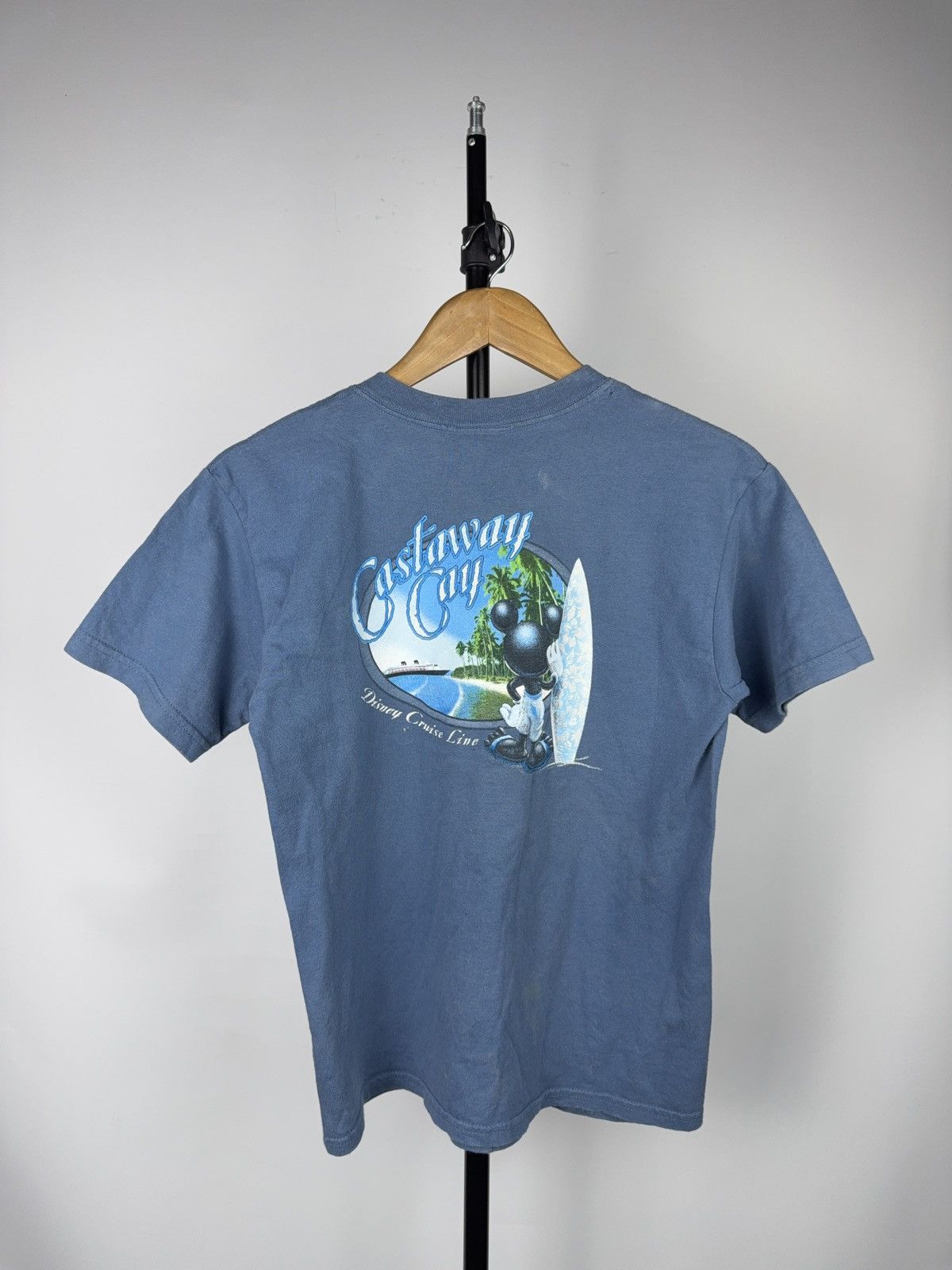 Disney Disney Castaway Cay Mickey Surf Y2K Cruise Tee Size US XS / EU 42 / 0 - 1 Thumbnail