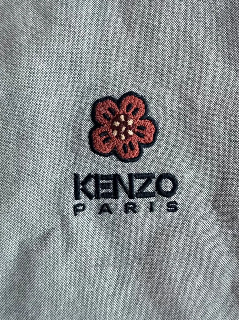 Kenzo Kenzo Classic Begonia Logo Shirt Size US XS / EU 42 / 0 - 3 Thumbnail