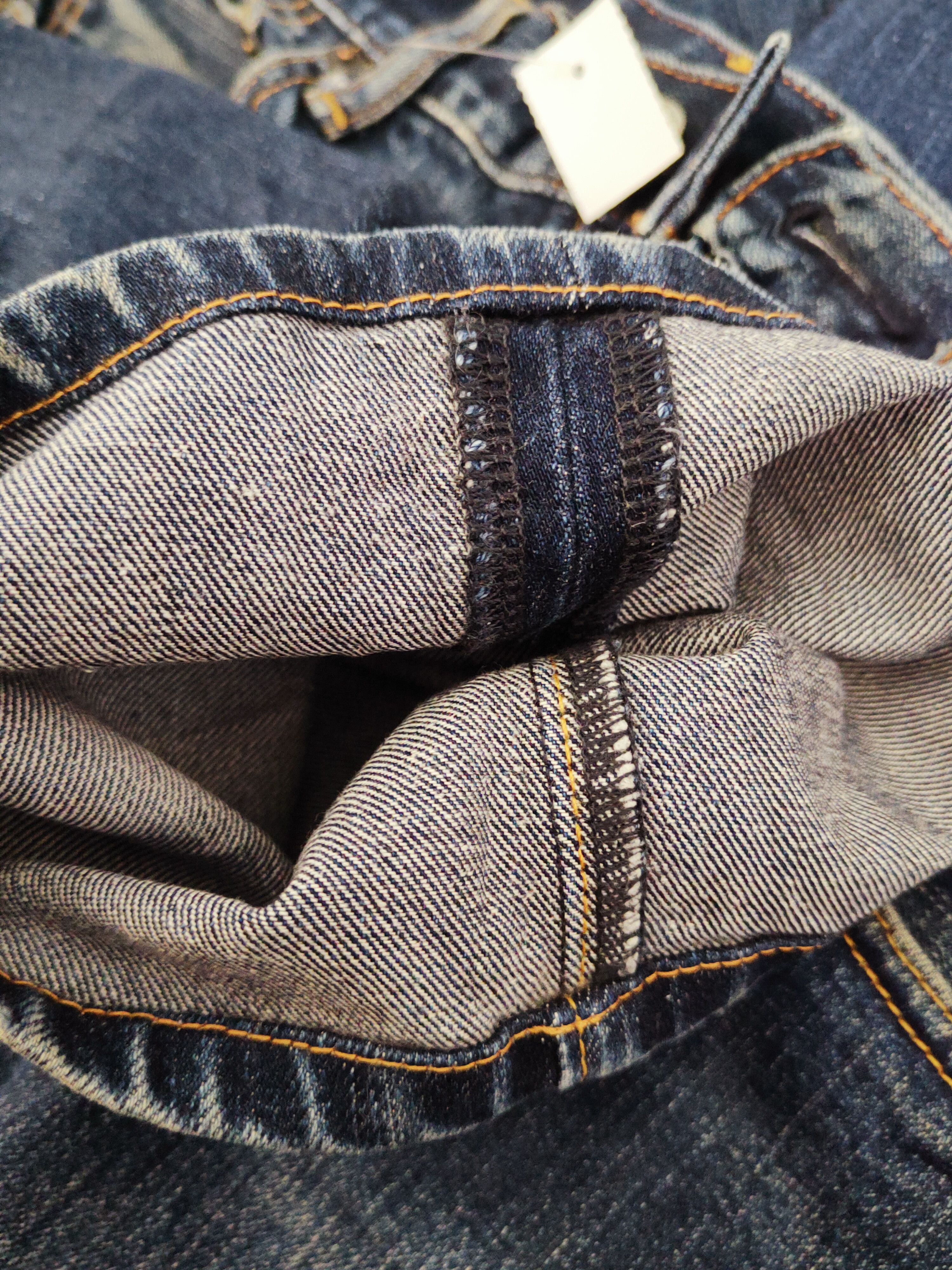 GU GU Dark Blue Distressed Ripped Jeans #S2681 Size US 30 / EU 46 - 12 Thumbnail