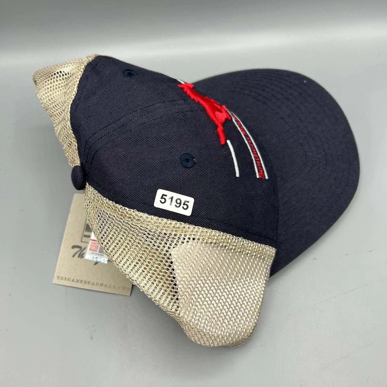 The Game Southern Methodist University Trucker Hat Men Blue Snap Back Size ONE SIZE - 8 Thumbnail