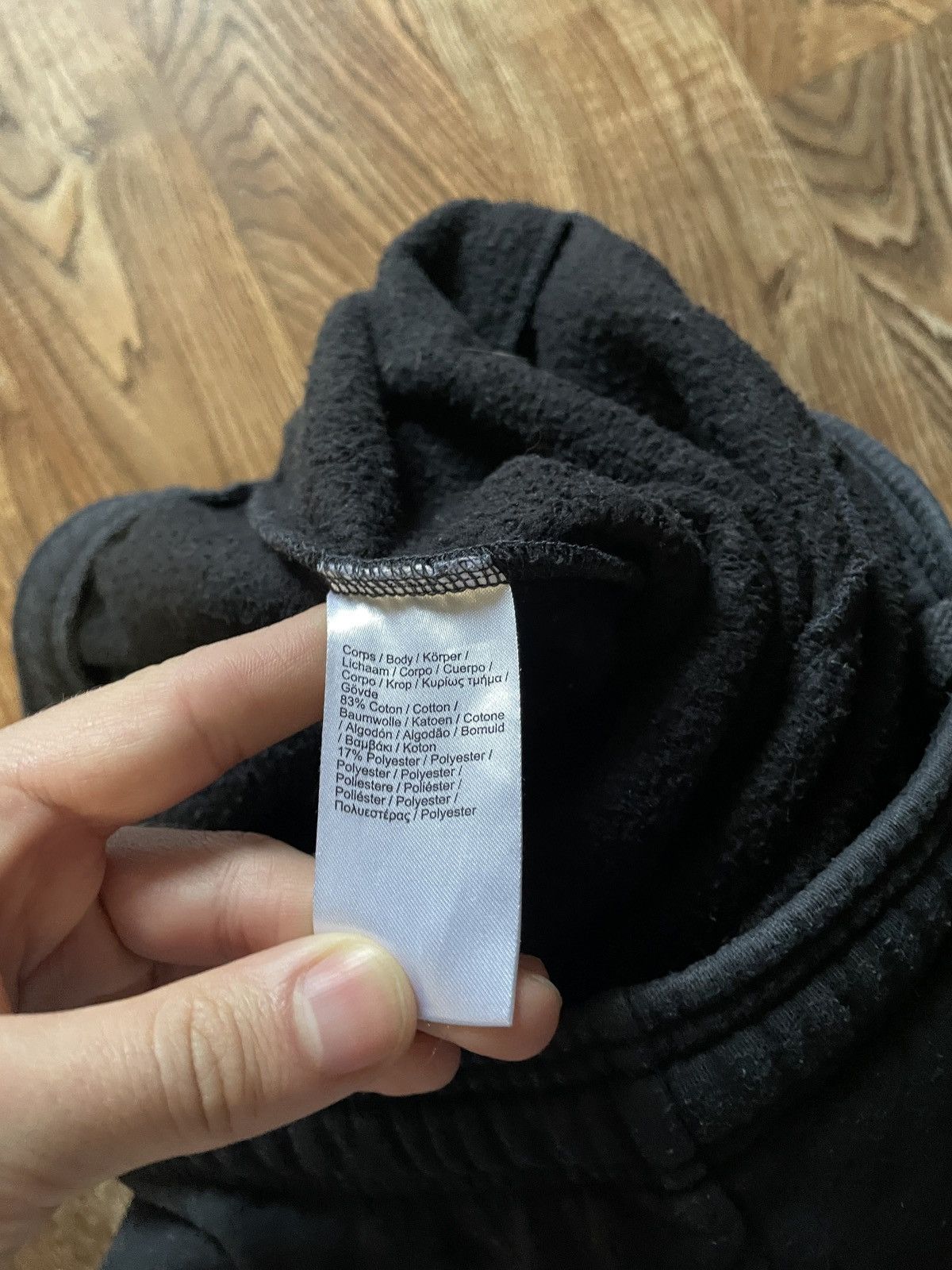 Lacoste Faded Lacoste Sweatpants in Black (Slim Joggers) Size US 38 / EU 54 - 6 Thumbnail