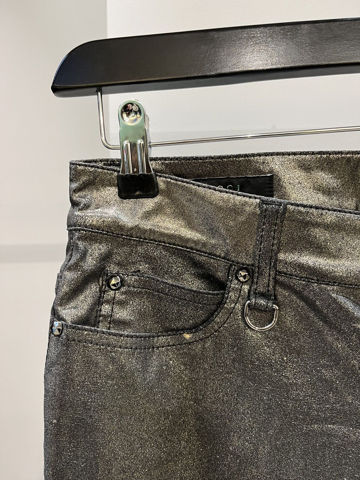 Gucci Gucci D Ring Silver Coated Pants Size US 30 / EU 46 - 4 Thumbnail