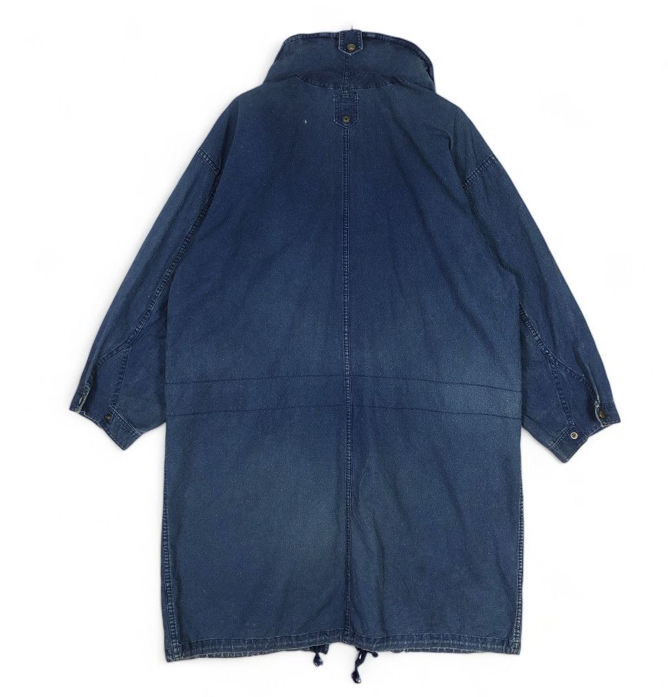 Marithe + Francois Girbaud RARE🔥80’S MFG NUN STYLE DENIM JACKET FLAP ZIP HOOD Size US L / EU 52-54 / 3 - 5 Thumbnail