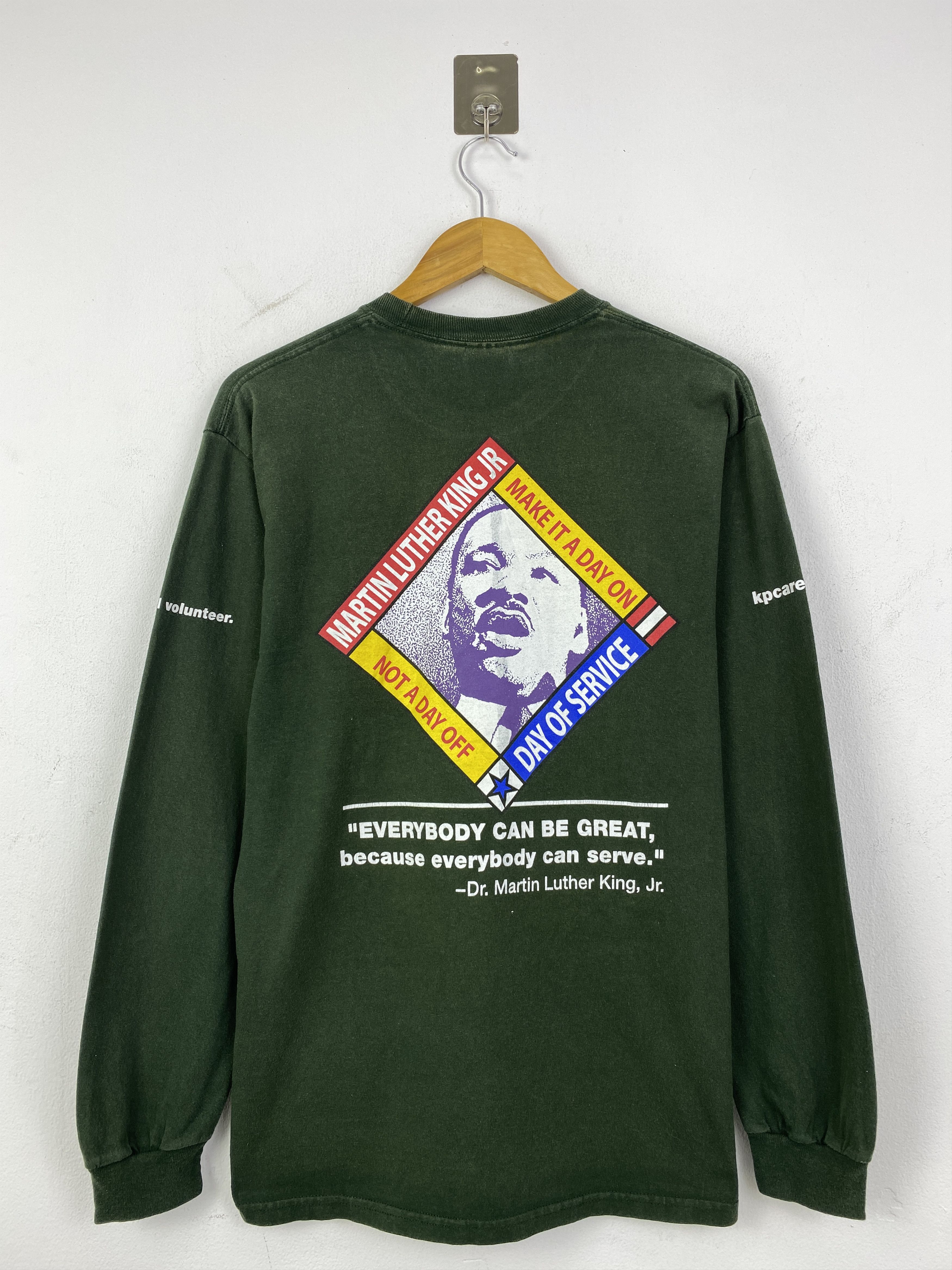 Vintage Vintage Martin Luther King Jr. Long Sleeve Shirt TA0747 Size US M / EU 48-50 / 2 - 1 Thumbnail