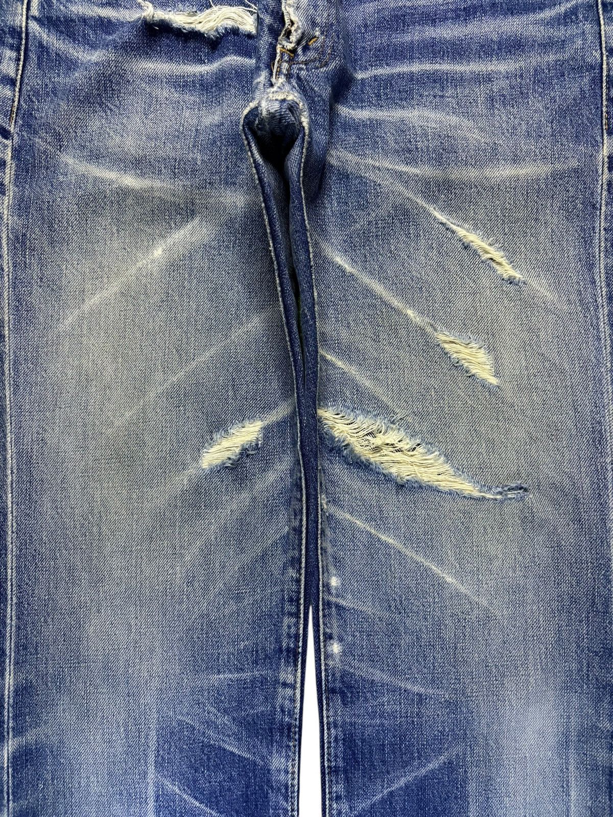 Levi's Vintage 90s Levis 502xx Selvedge Blue Wash Loose Jeans Size US 28 / EU 44 - 6 Thumbnail