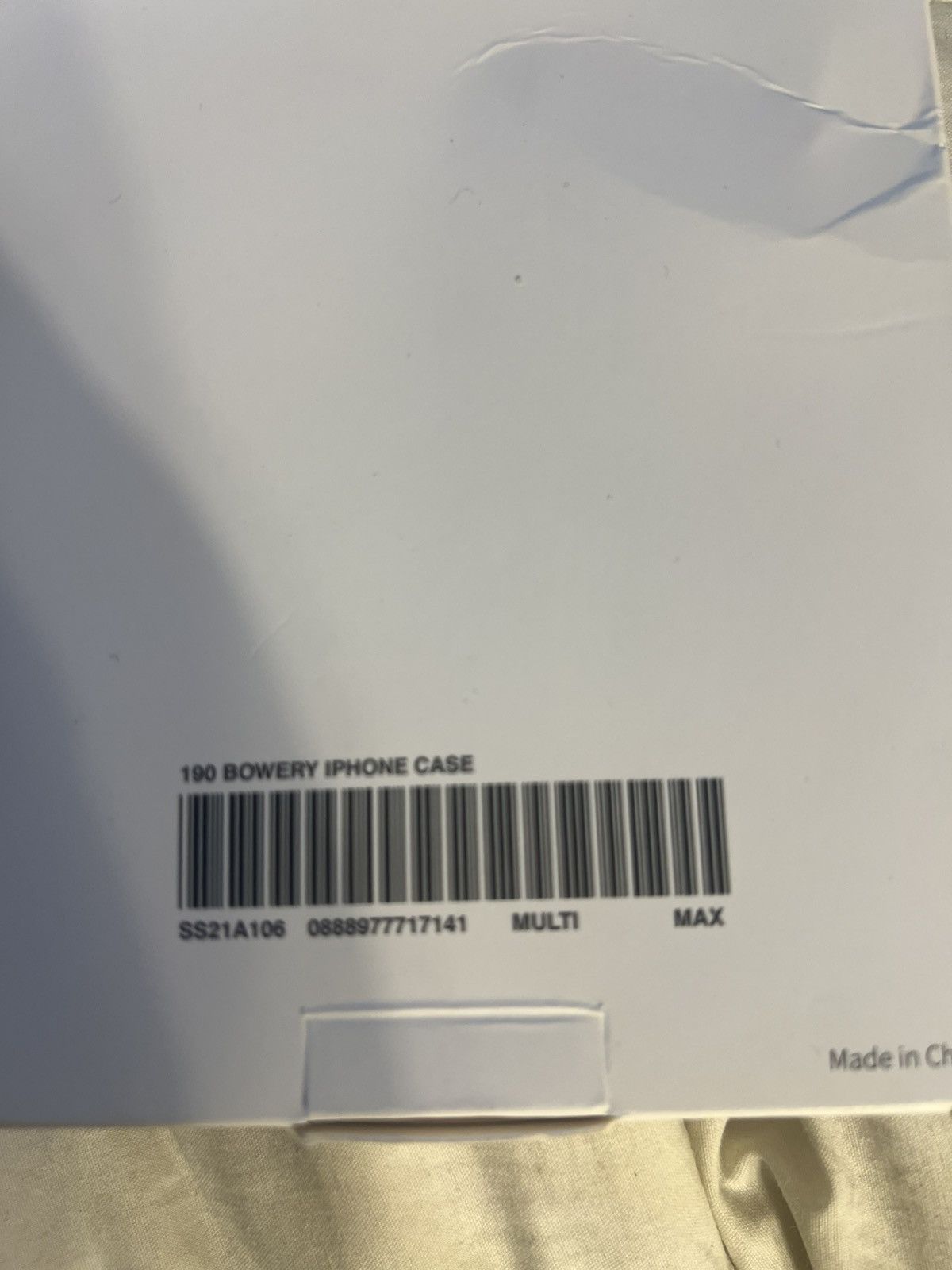 Supreme Supreme Bowery iPhone max case Size ONE SIZE - 2 Thumbnail