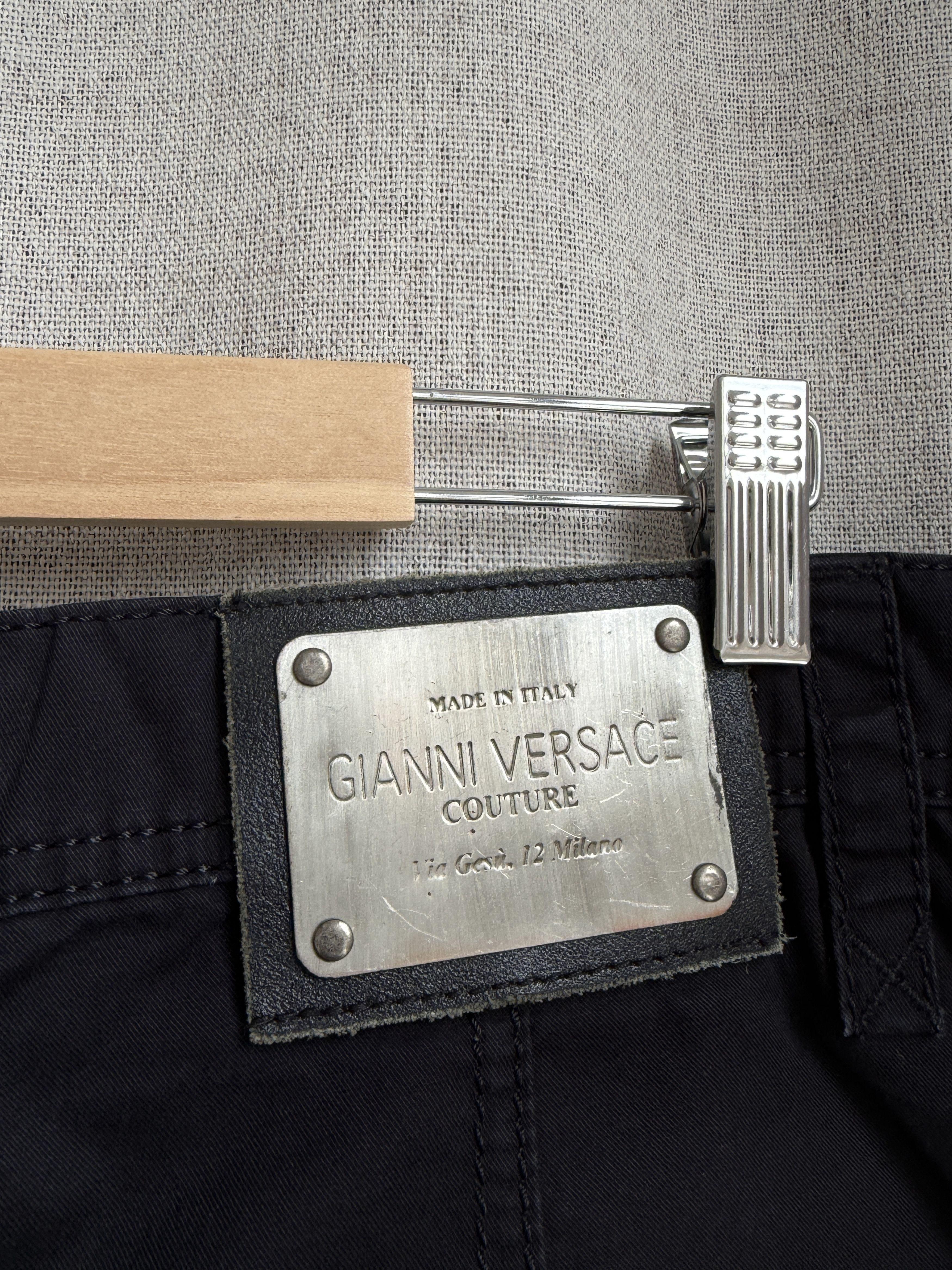 Versace Vintage y2k Versace Jeans Couture Medusa Logo Cargo Pants Size US 36 / EU 52 - 8 Thumbnail