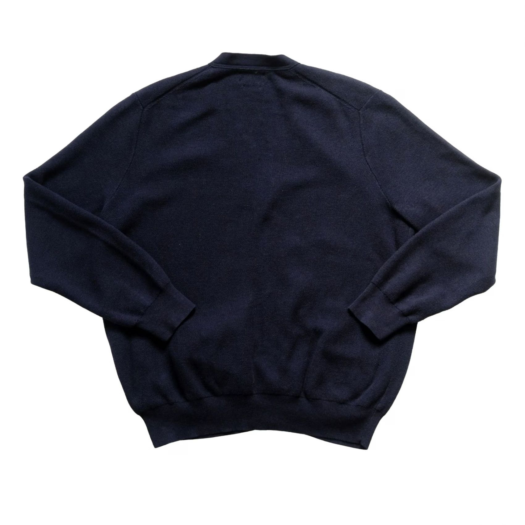 Ralph Lauren Ralph Lauren Polo Cardigan Mens XL Blue 90s Knit V-Neck Cotton Wool Blend Cardigan Size US XL / EU 56 / 4 - 3 Thumbnail