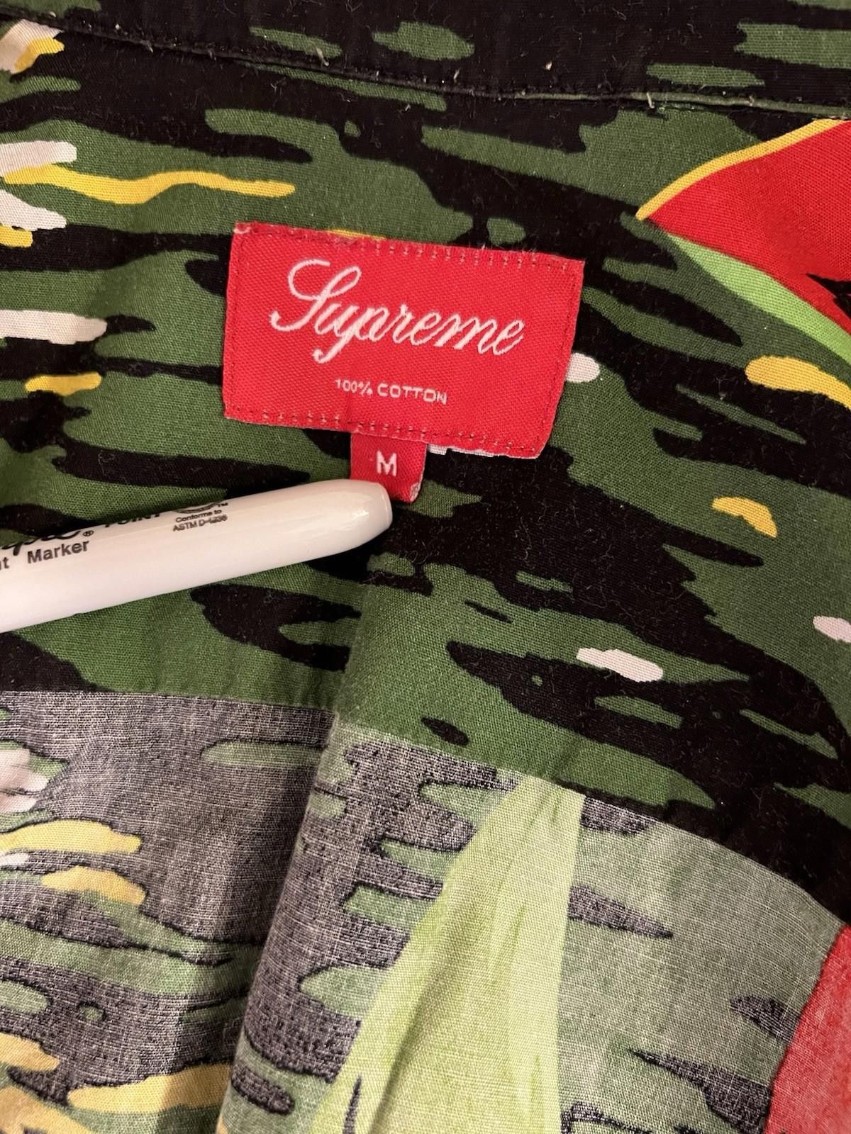 Supreme SS11 Supreme Hawaiian Shirt Green Size M Size US M / EU 48-50 / 2 - 5 Thumbnail