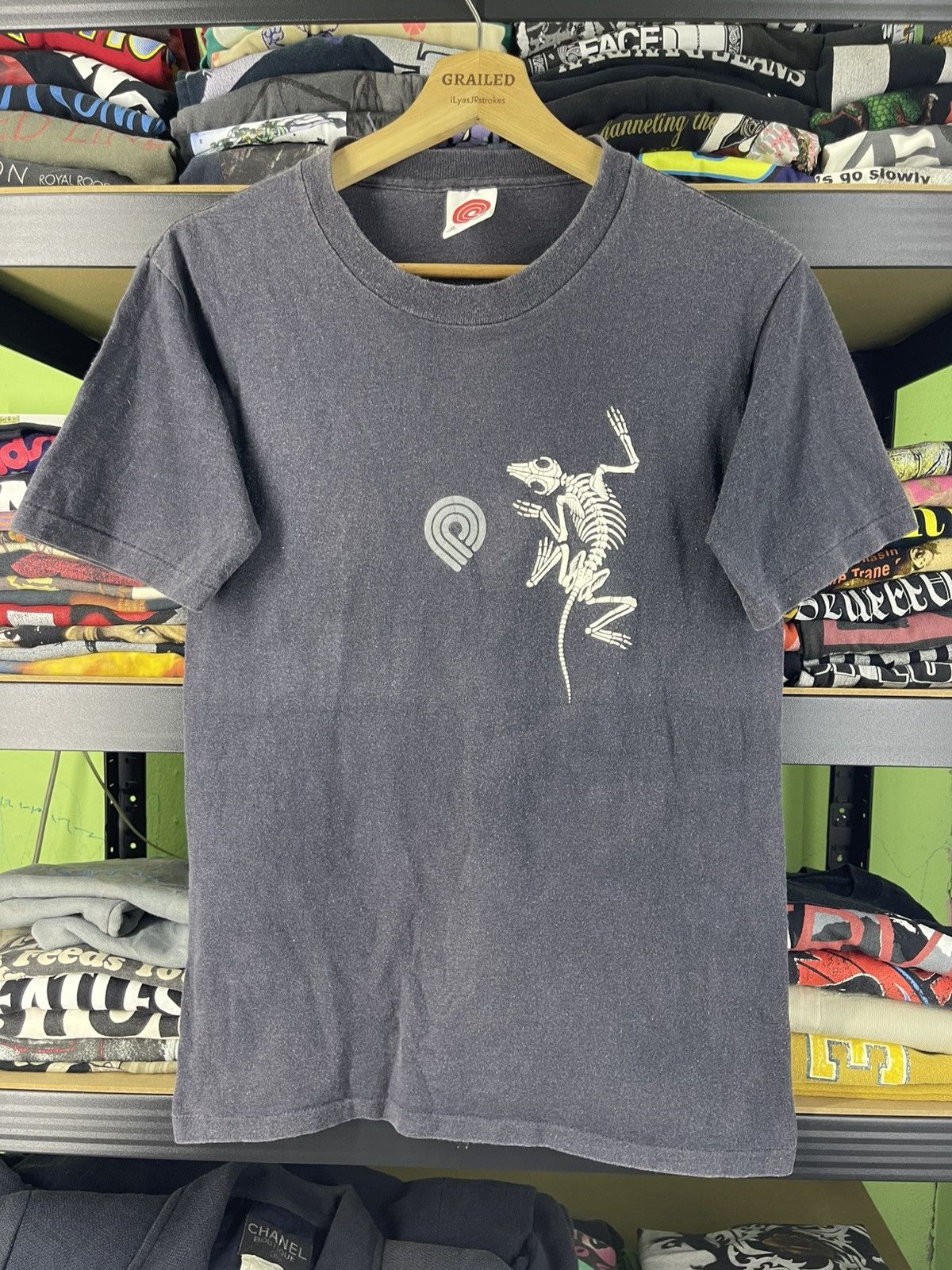Powell Peralta Thrashed 1988 Vintage Powell Peralta Rat Bones T-Shirt Size US S / EU 44-46 / 1 - 3 Thumbnail