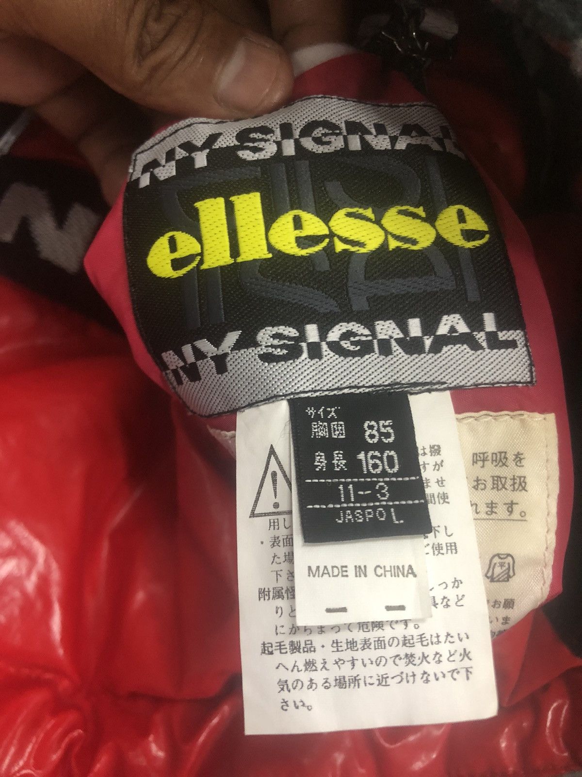 Ellesse ELLESSE Vest Jacket Puffer Signal NY Reversable Travis Size US L / EU 52-54 / 3 - 8 Thumbnail