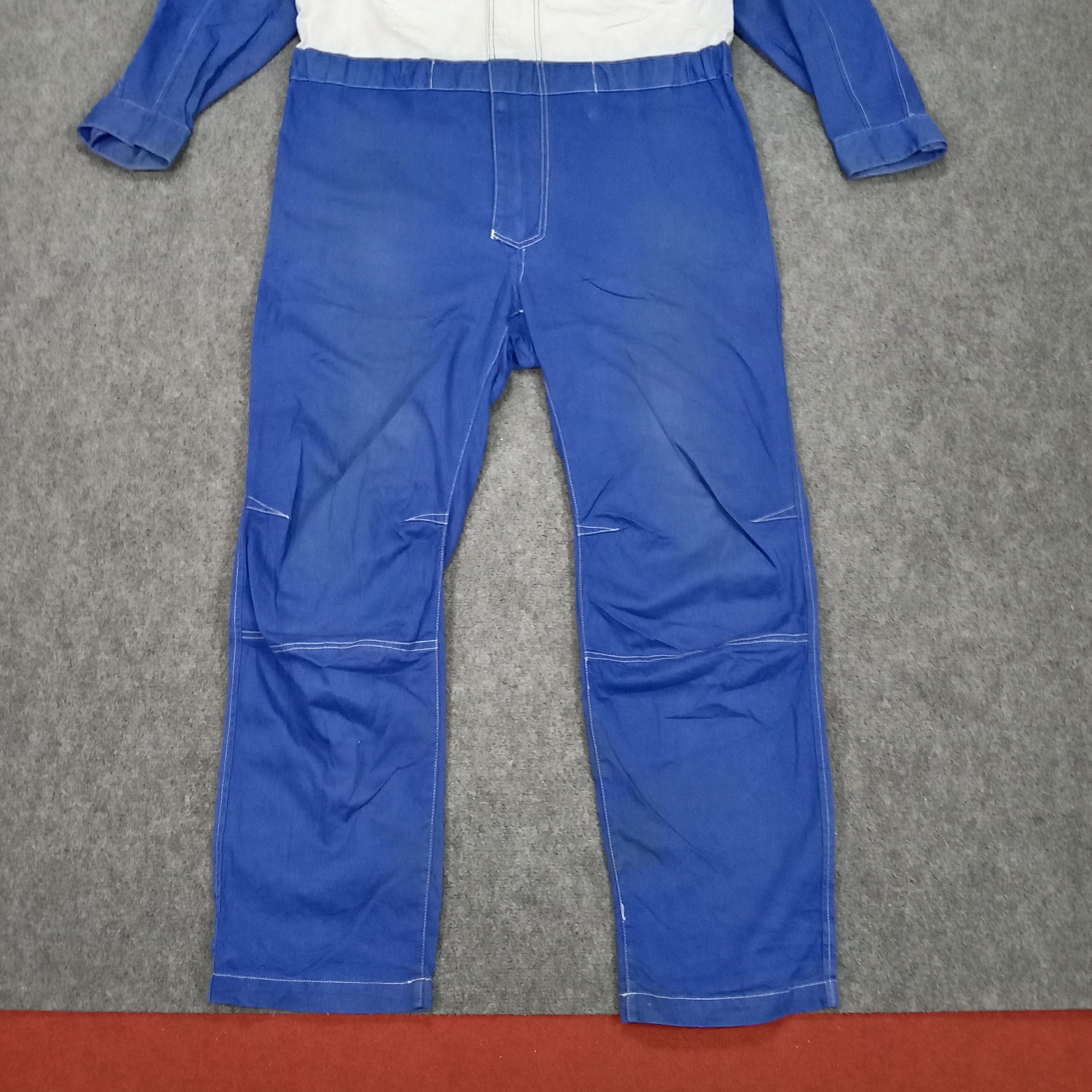 Vintage Nissan Japanese Racing Team Uniform Coverall Jacket Size US XL / EU 56 / 4 - 7 Thumbnail