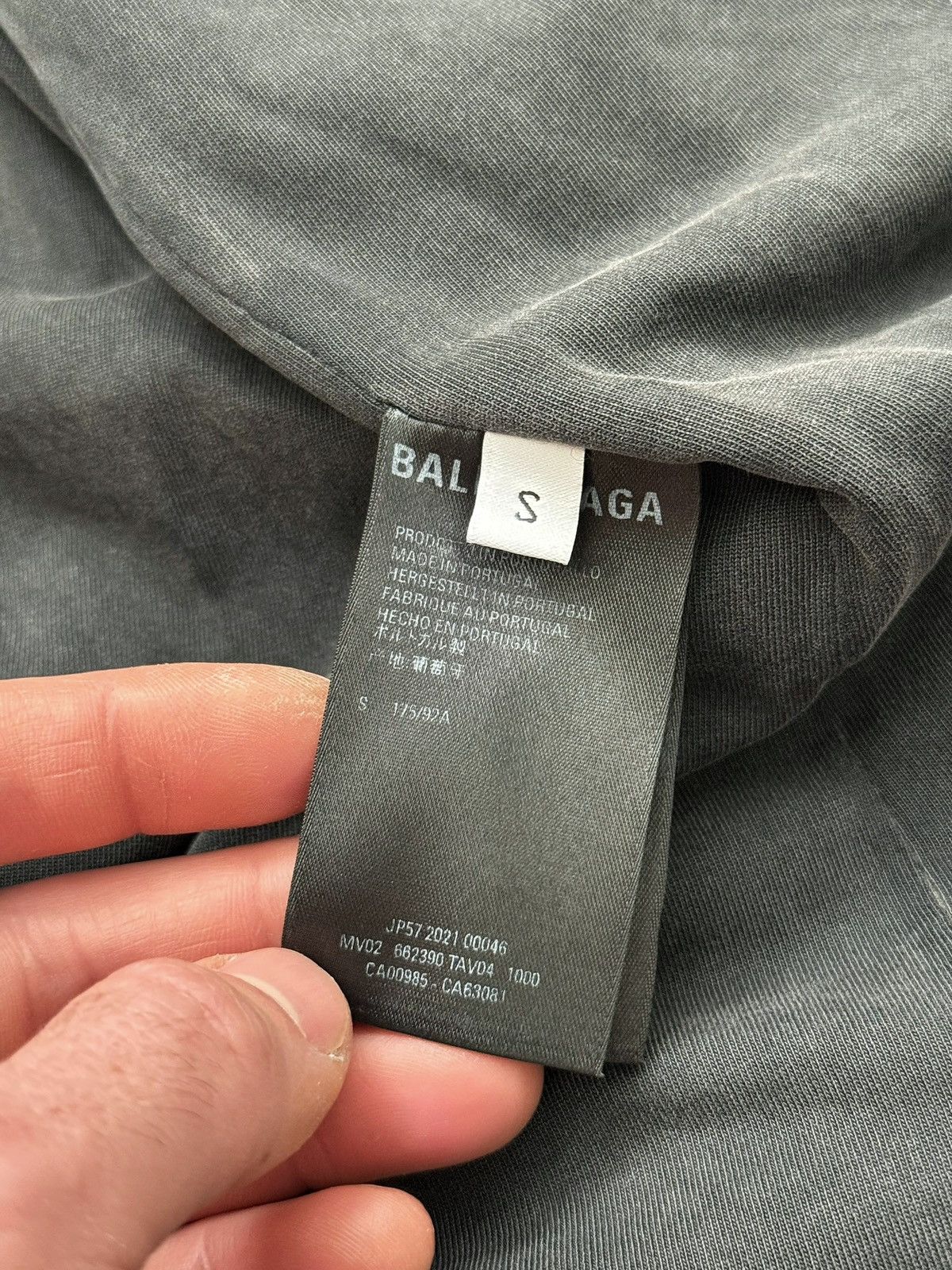 Balenciaga 2021 Distressed Thrashed Jersey Blazer Size US S / EU 44-46 / 1 - 8 Thumbnail