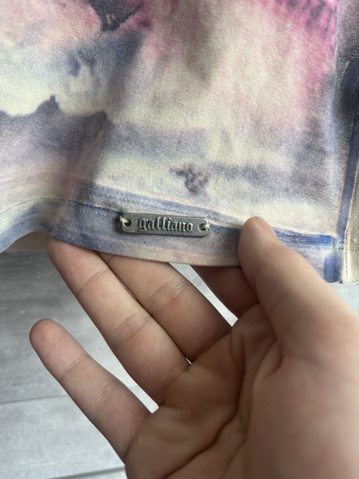 John Galliano Rare Galliano Skinny Fit T-shirt Fw2004 Fight Club Archive Size US L / EU 52-54 / 3 - 5 Thumbnail