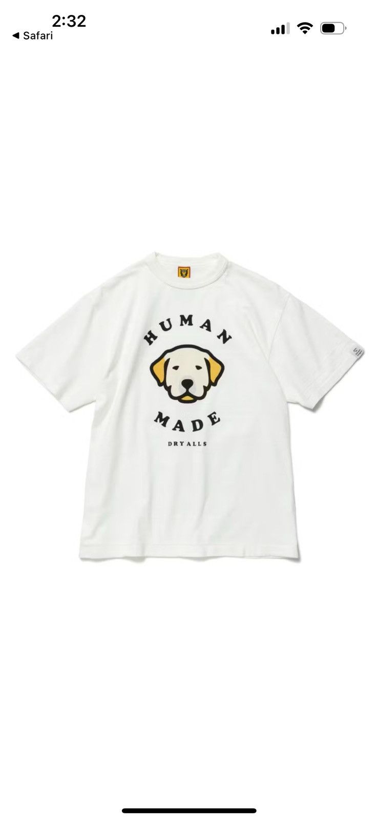 Human Made Human Made Dog Head T Shirt Size US XL / EU 56 / 4 - 1 Thumbnail