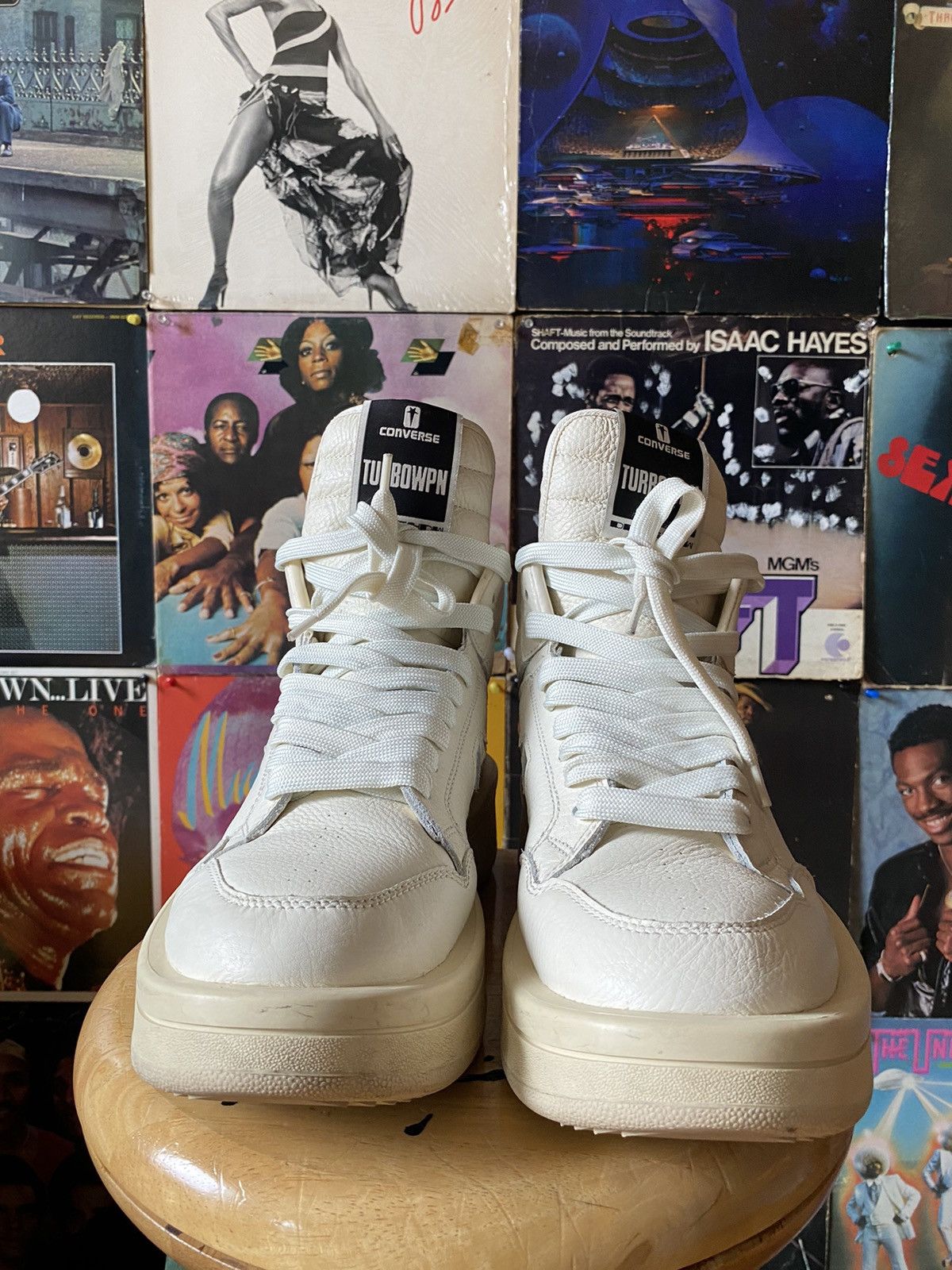 Converse × Rick Owens × Rick Owens Drkshdw Rick Owens Drkshdw Converse Size US 8.5 / EU 41-42 - 3 Thumbnail