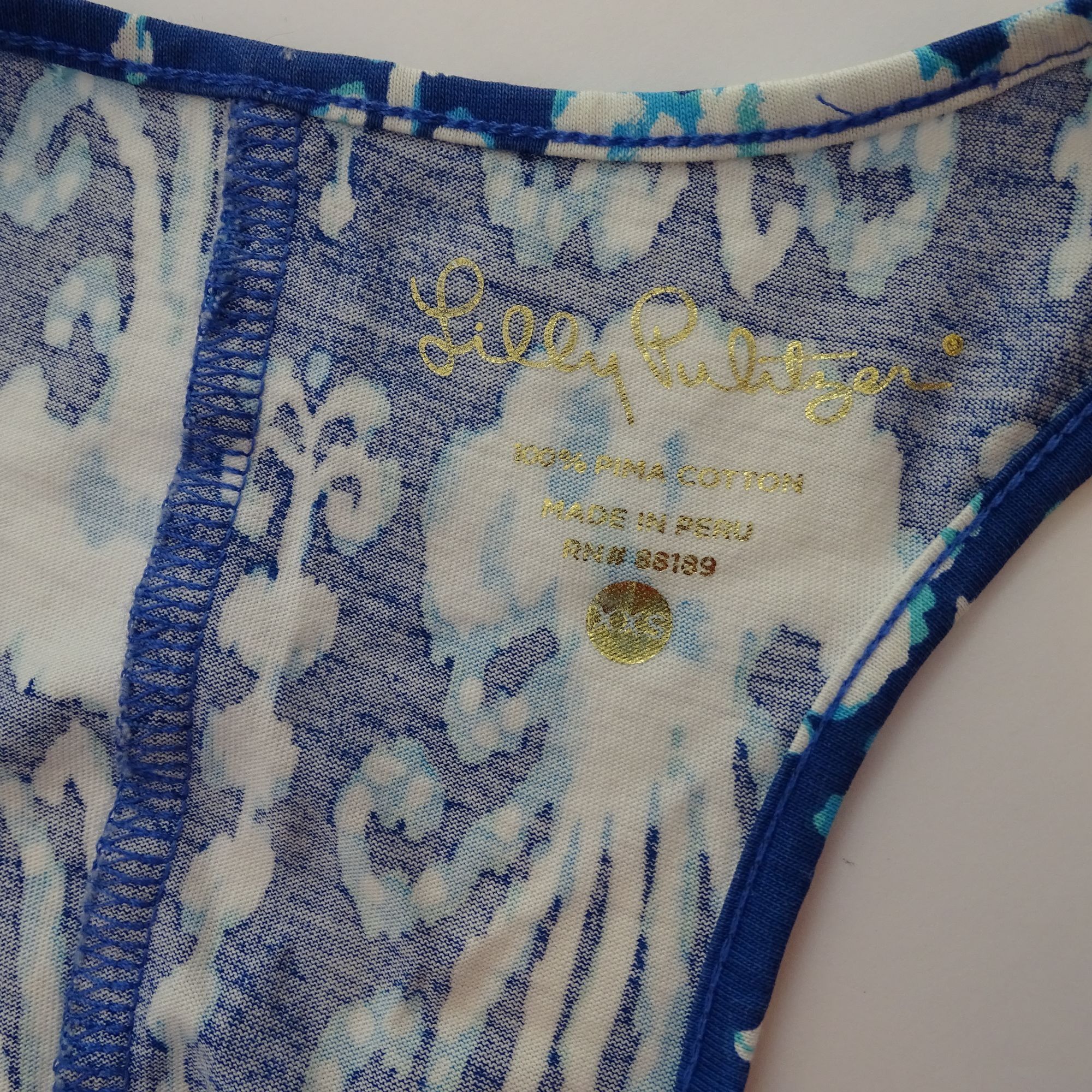 Lilly Pulitzer Lilly Pulitzer Melle Swing Tank Dress Blue Tank Dress Size M Size M / US 6-8 / IT 42-44 - 5 Thumbnail