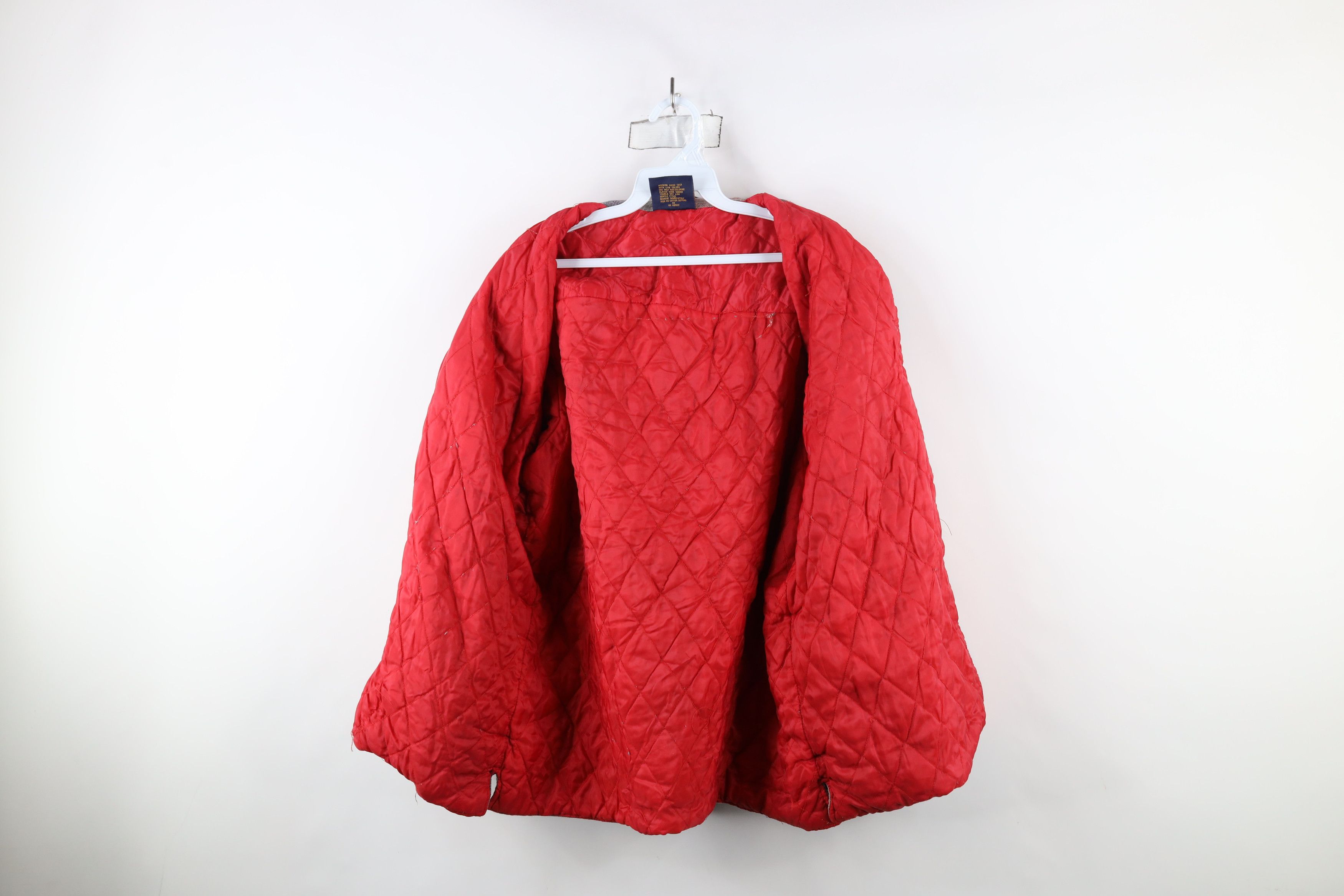 Vintage Vintage 90s Streetwear Quilted Flannel Shirt Jacket Plaid Size US M / EU 48-50 / 2 - 7 Thumbnail