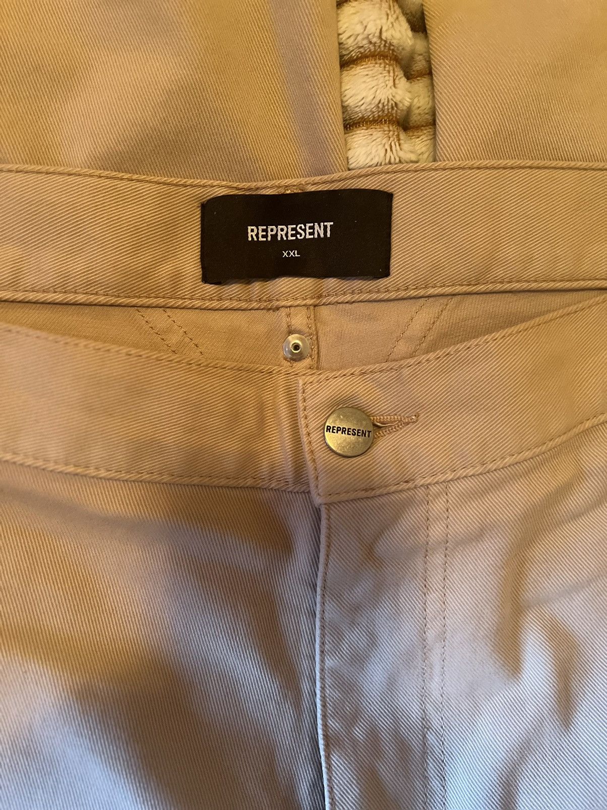 REPRESENT Utility Wide Cotton Cargo Pants (sz XXL)