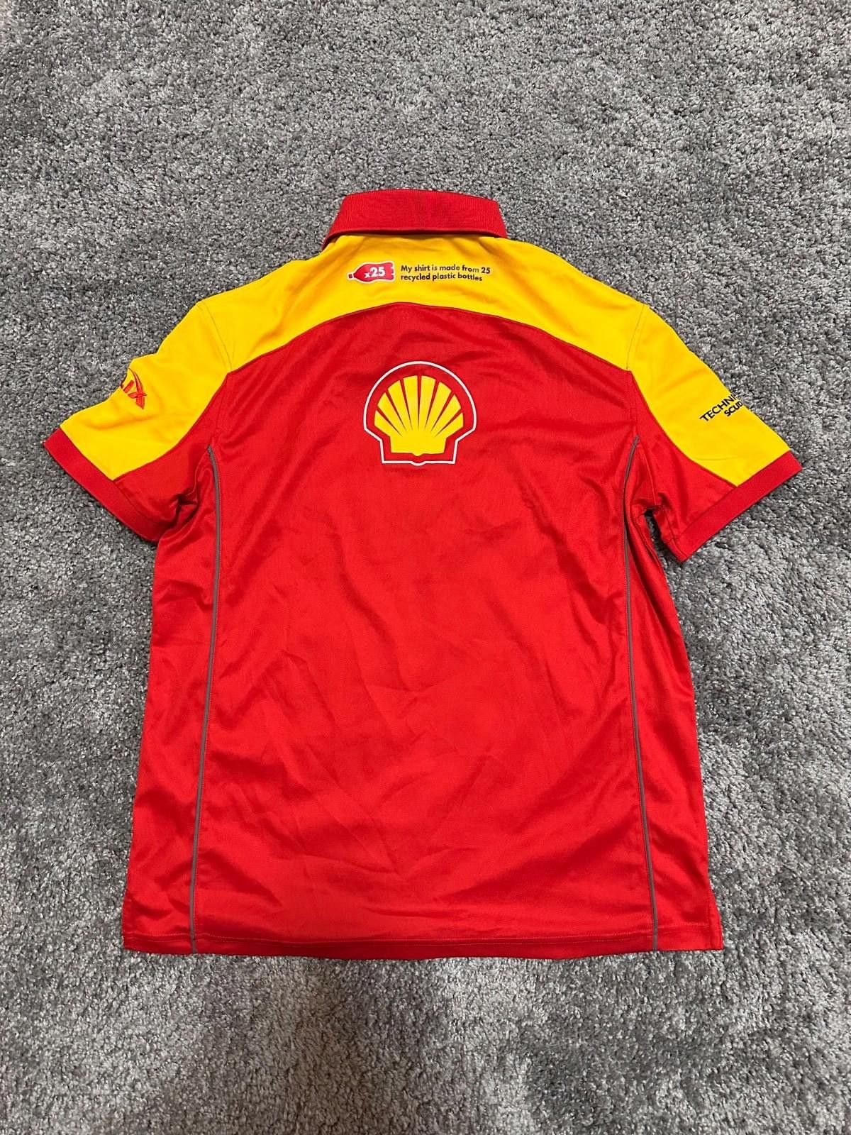 Ferrari Vintage Shell V-Power Ferrari Polo Shirt Racing F1 Size M Size US M / EU 48-50 / 2 - 7 Thumbnail