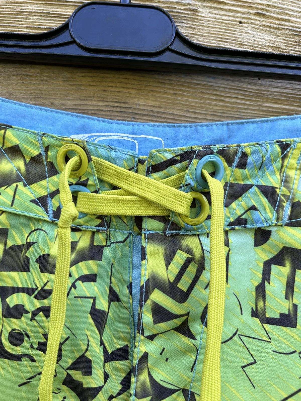 Oakley Vintage Oakley Allover AOP Crazy Design Swimming Shorts Size US 36 / EU 52 - 5 Thumbnail