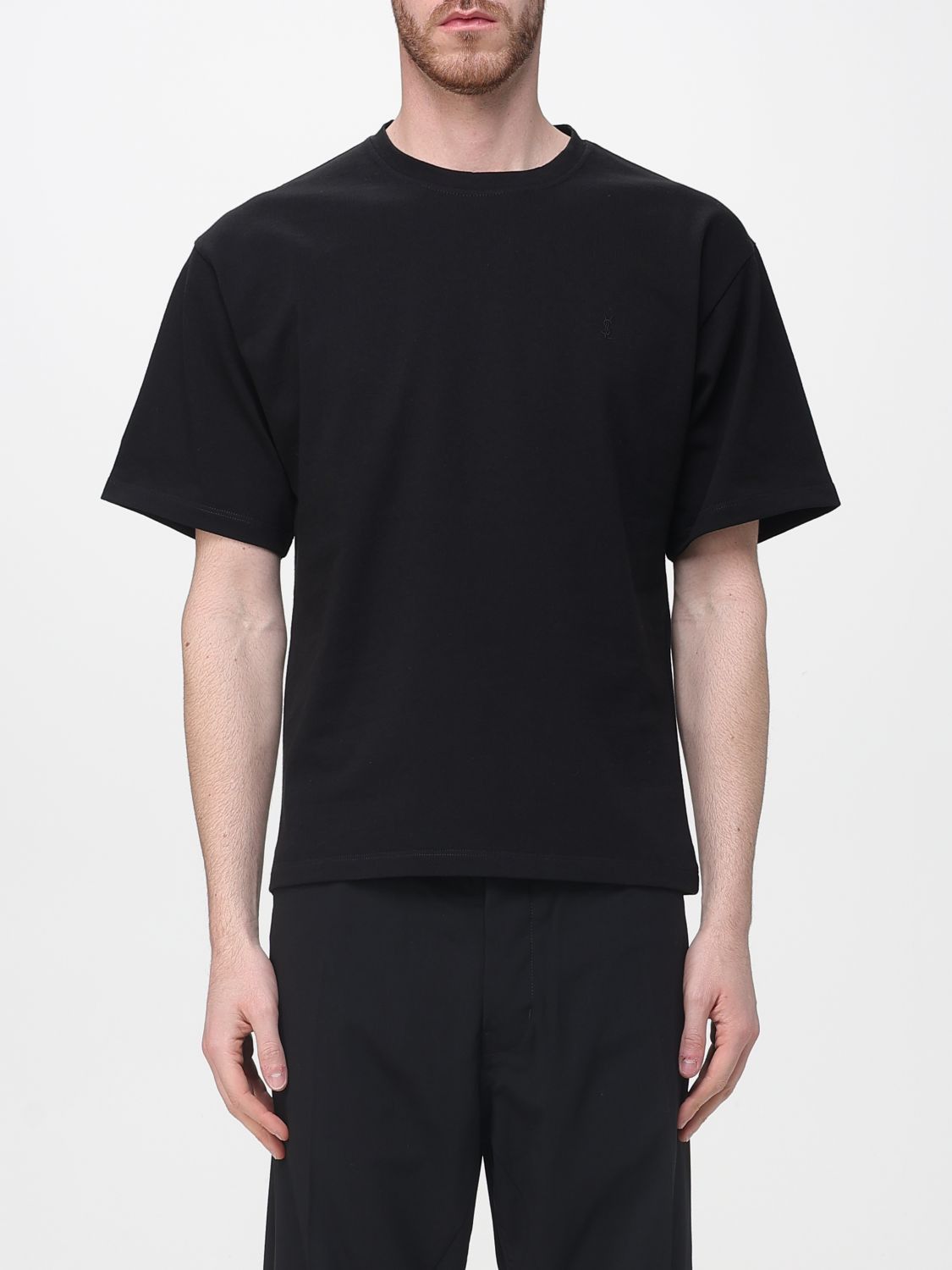 Saint Laurent Paris Saint Laurent T-Shirt Men Black Size US M / EU 48-50 / 2 - 1 Thumbnail