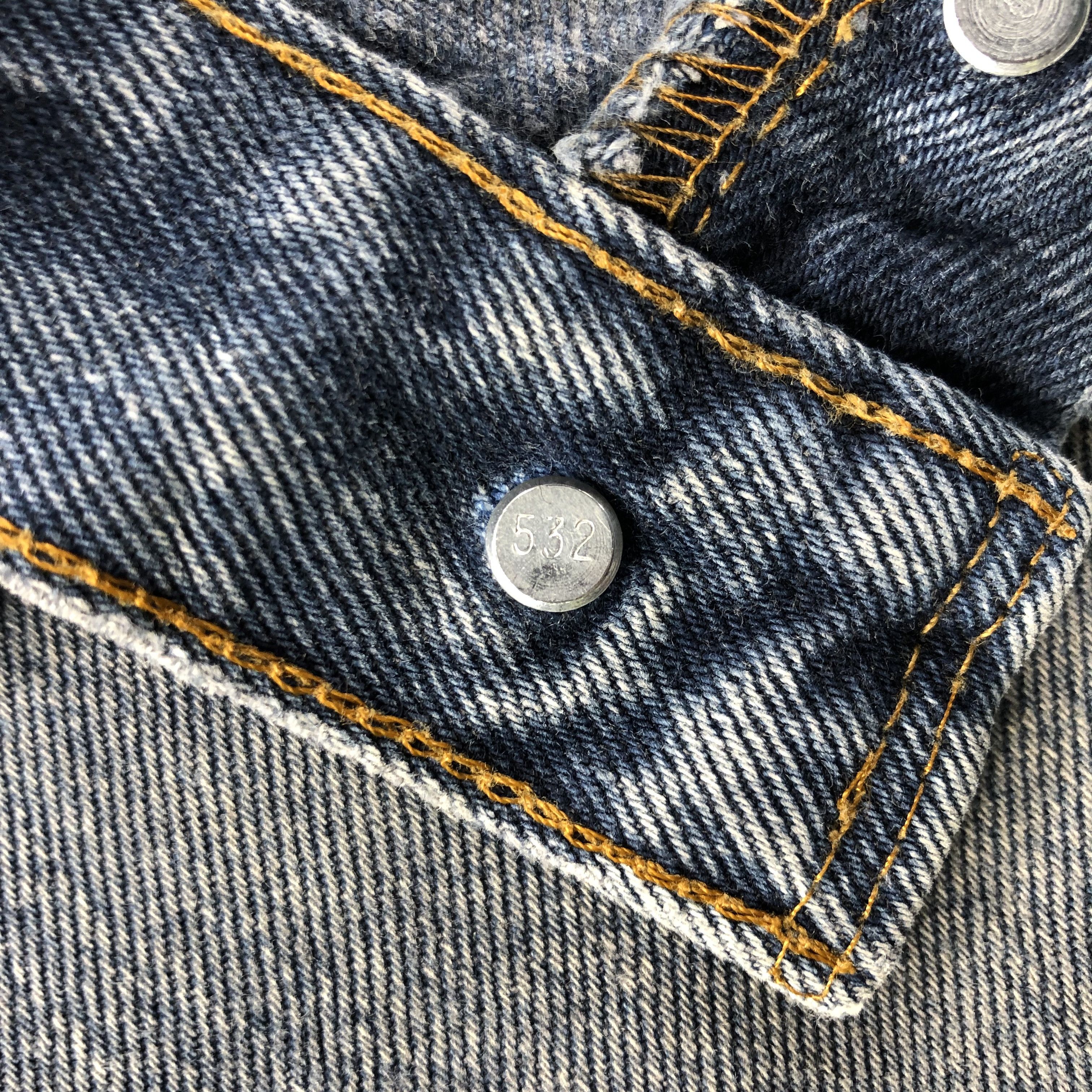 Levi's × Levi's Vintage Clothing × Vintage Vintage 90s Faded Black Levis 501 Jeans-JM2843 Size US 32 / EU 48 - 9 Thumbnail